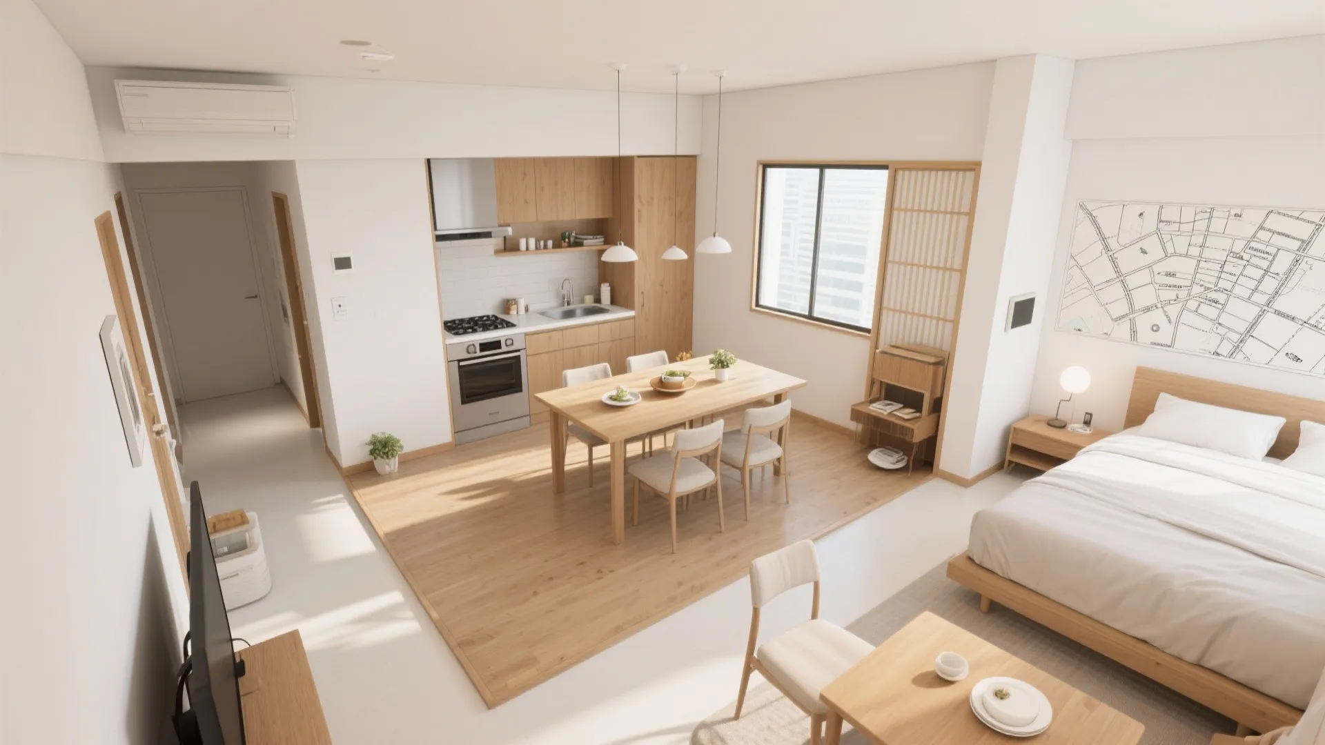 Tips 1: ダイニング中心の動線再設計（東京小戸型×動線規律）