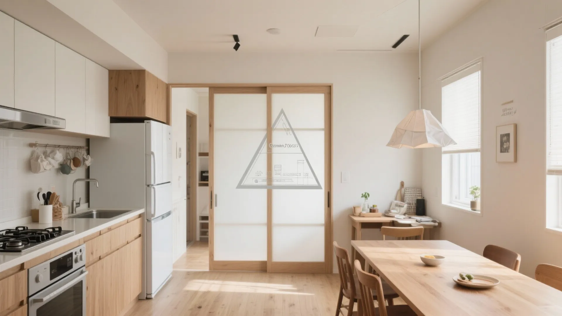 Tips 4: 家事動線のハブをDKに寄せ、通路幅は“70cm基準”で（東京の実寸に強いレイアウト）