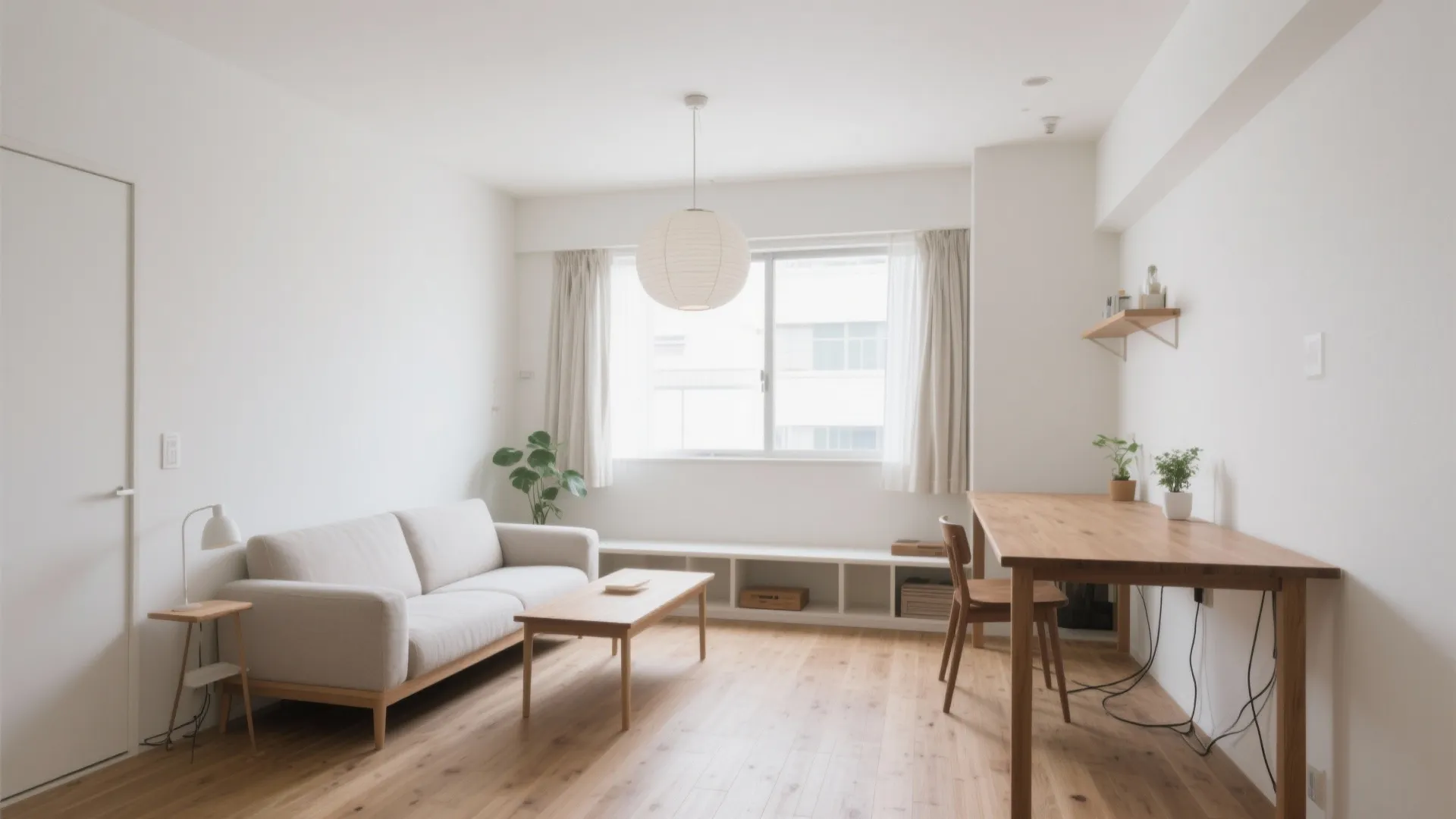 リビングは“集約拠点”に：3DKを1LDK的に再編（東京小戸型×動線改善）