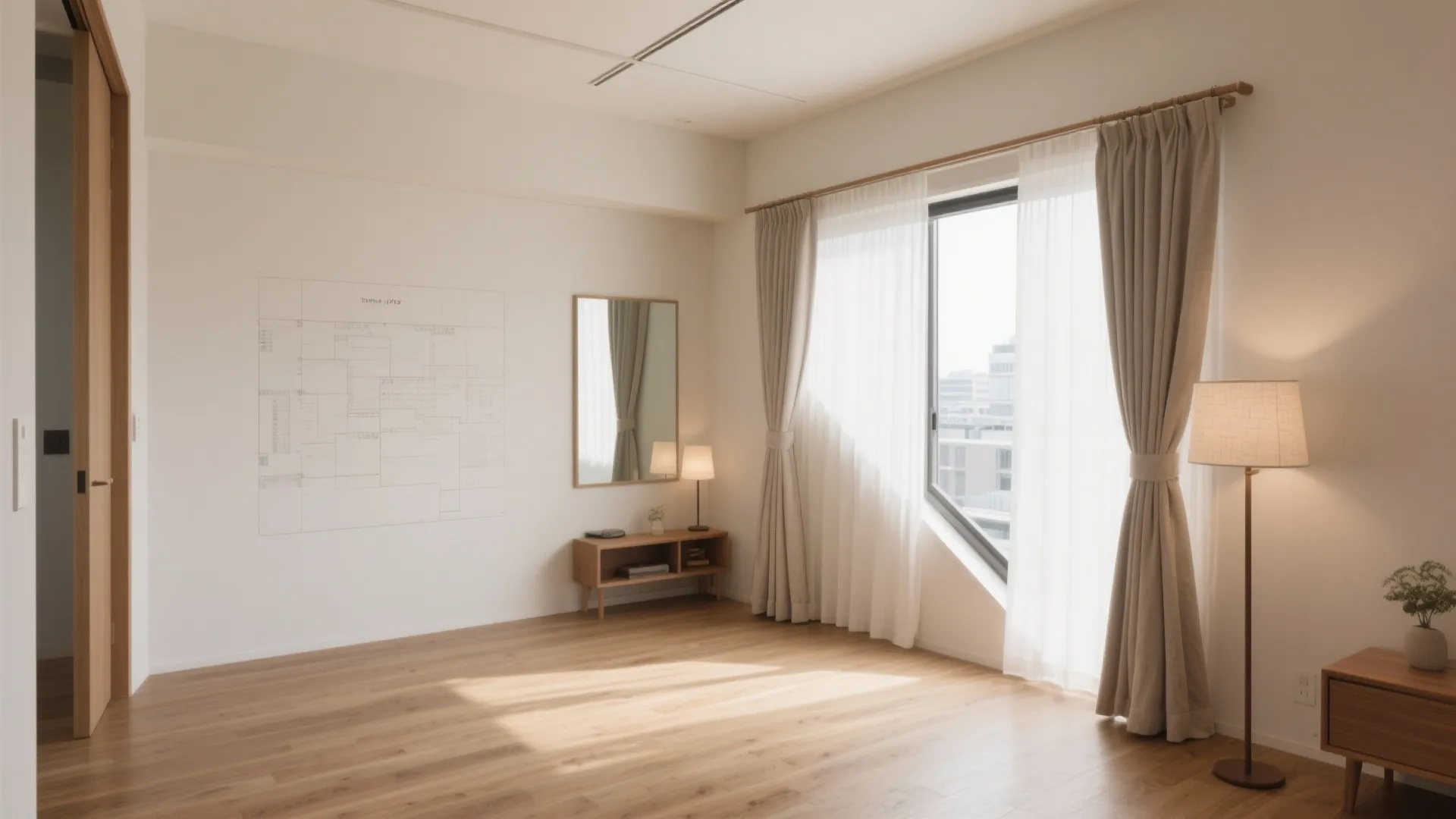 色と光で“広がる錯覚”をつくる：東京小戸型の視覚設計