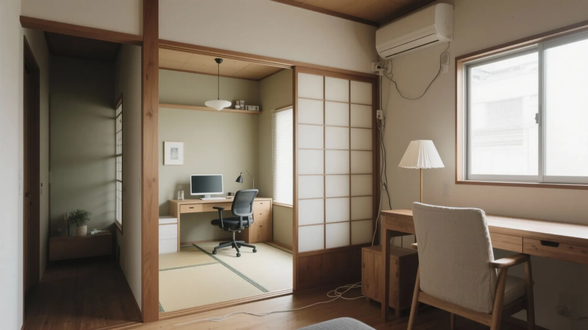 Tips 4: 夫婦＋在宅ワークの3LDK—書斎は“個室型”か“リビング内区画”か（动线规划・东京）
