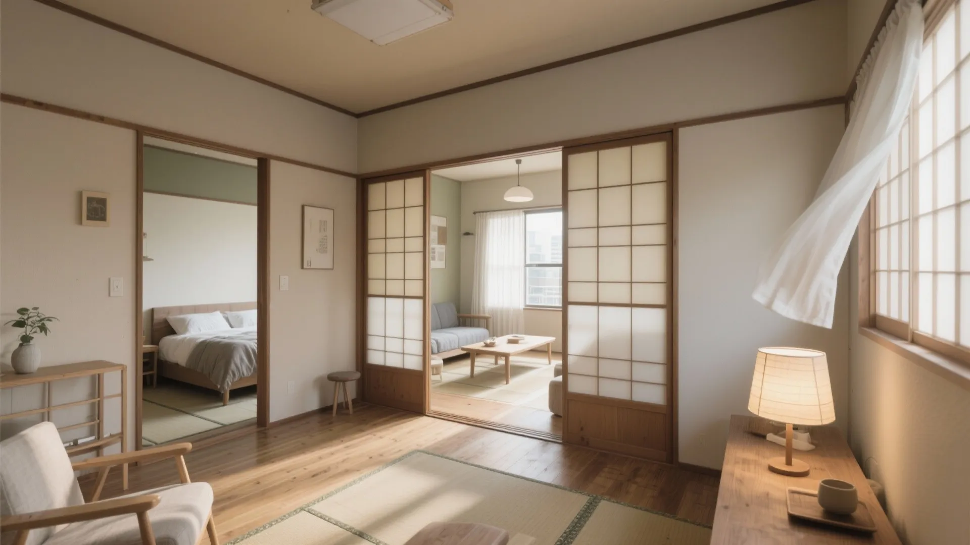 Tips 1: 3LDKの基本—主動線に沿う冷房計画（東京小戸型＋動線計画）