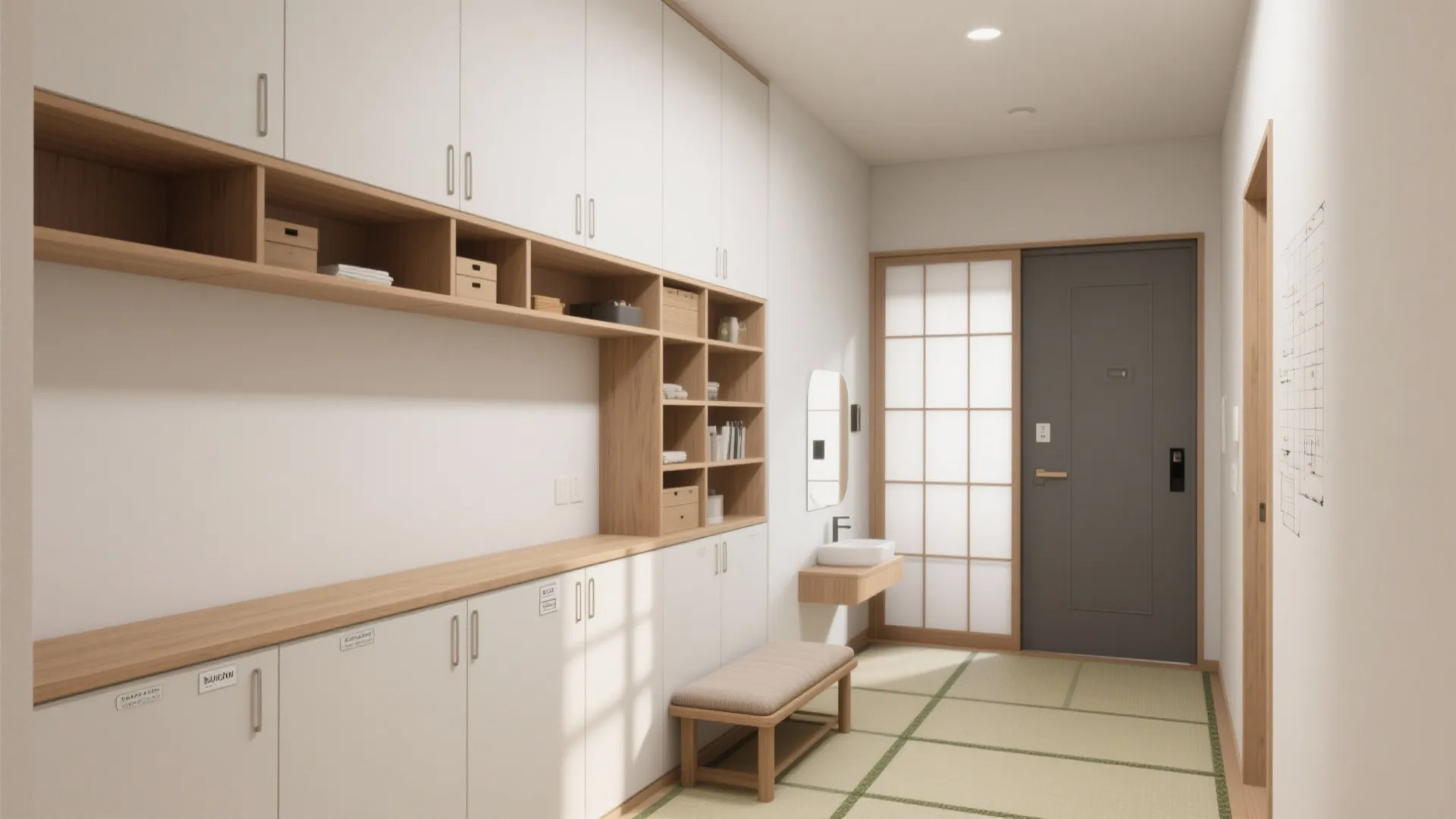 Tips 3: 収納は“面・線・点”で組み立てる（収納技巧・日本都市）