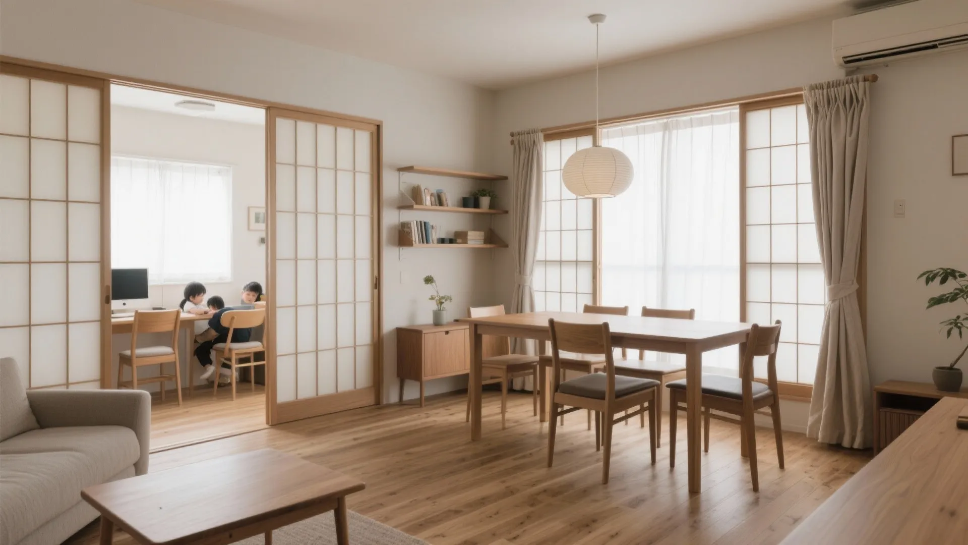 4LDK・4人家族の部屋割りアイデア10選｜日本室内デザインのコツ: 東京・大阪・京都の小さめ4LDKでも心地よく住むための動線と収まり、日式風格で整えるリアルな間取り術