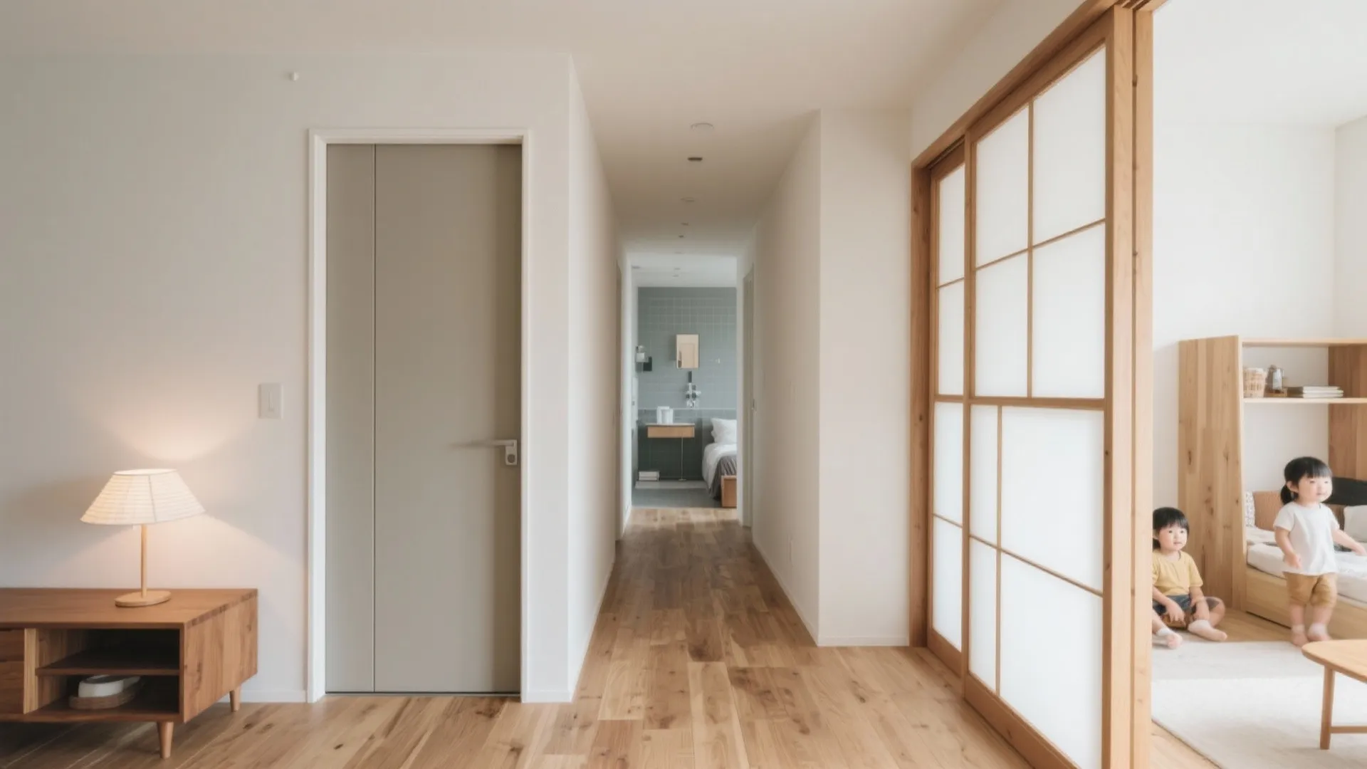 Tips 1: 生活動線を一筆書きに整える（動線規模が大きい4LDKほど効果的）