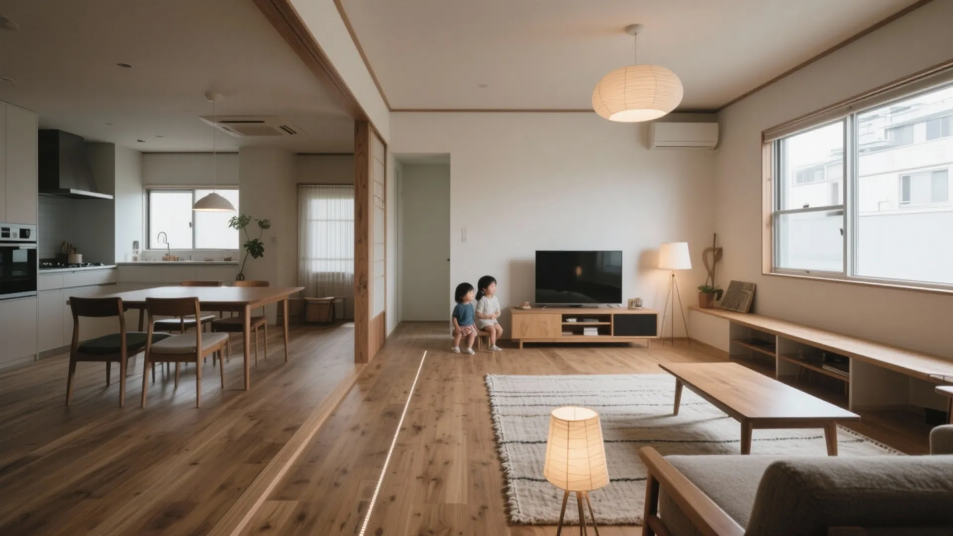 Tips 2: 4LDKの動線规划は“交差を減らす三本線”で