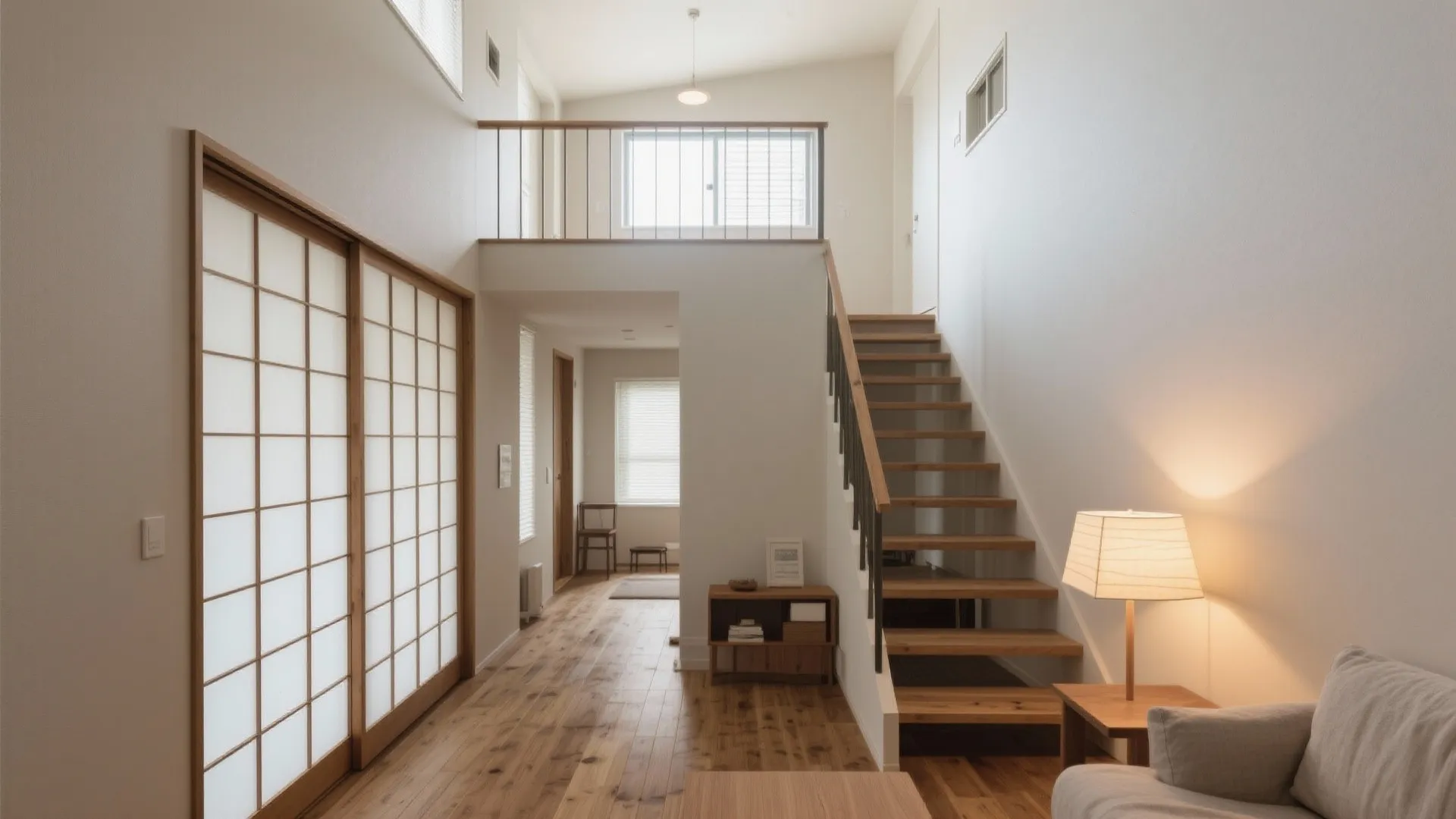 Tips 1: 東京の4LDKで“縦の広がり”を生かす吹き抜け設計