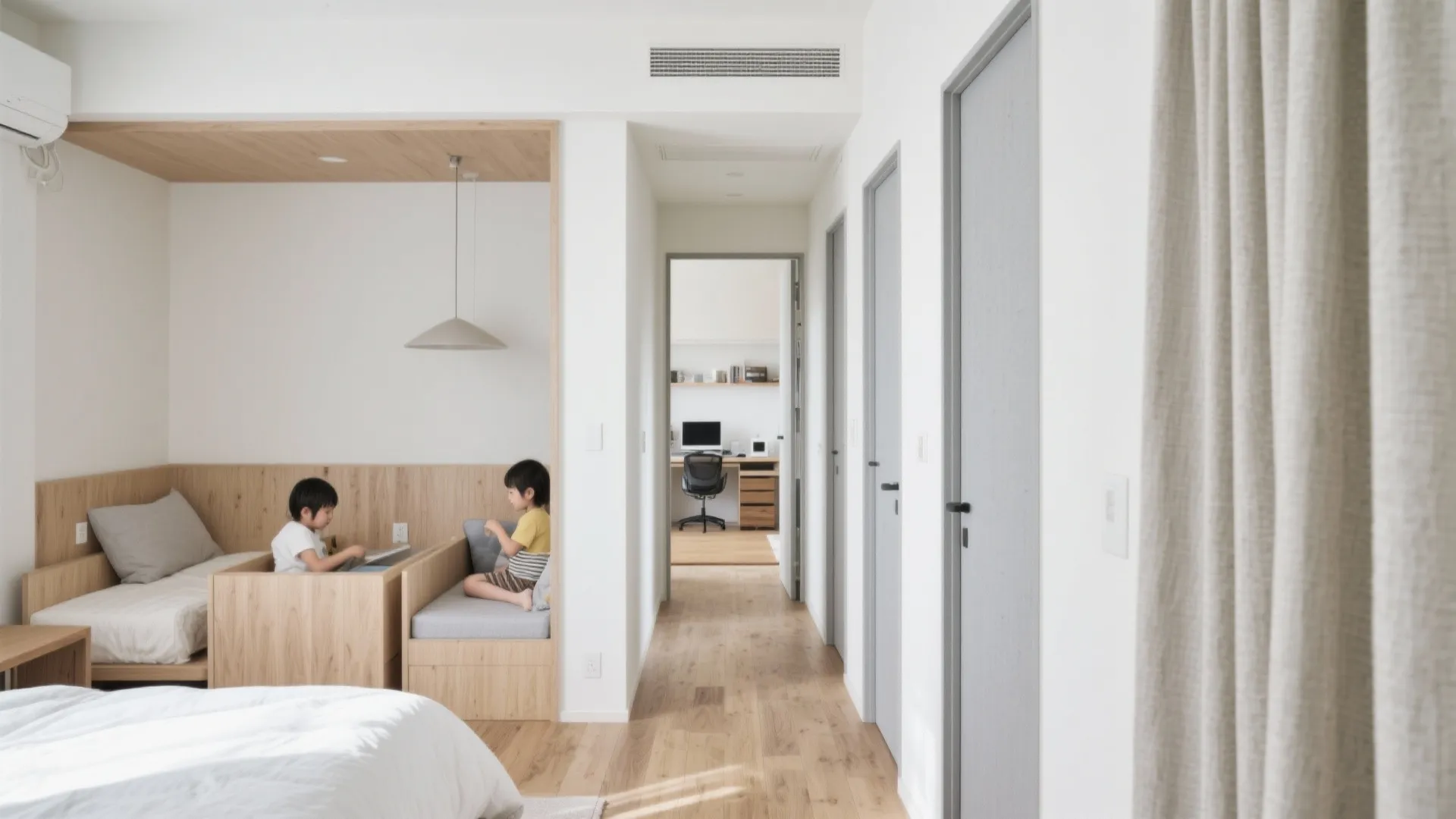 家族の人数と役割に合わせて面積配分を最適化（東京小戸型でも5LDKは成立する）