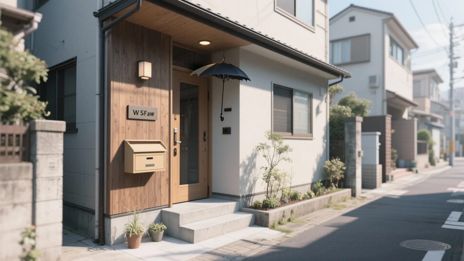 Tips 1: 玄関アプローチと動線規律に合わせて設置する（動線規画・東京）