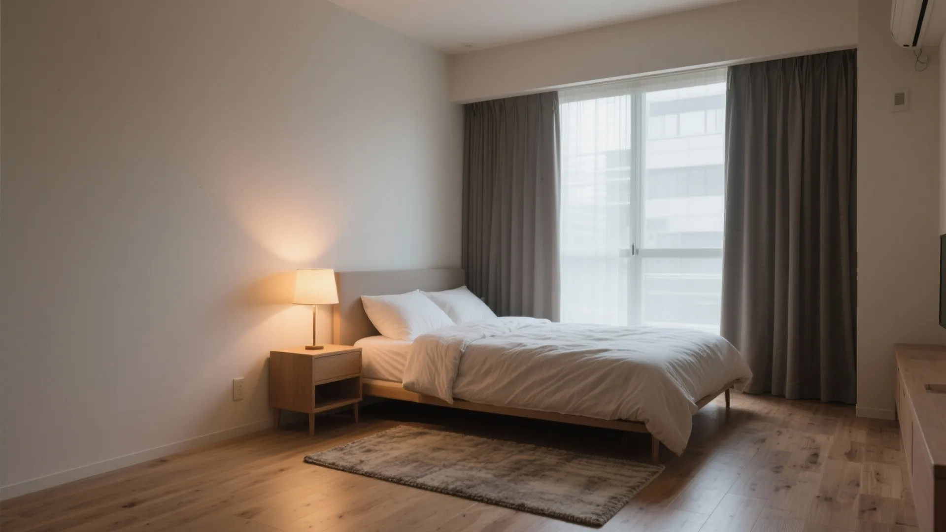 Tips 4: 寝室は「温度・光・音」を整えるミニマム設計（東京小型住宅）