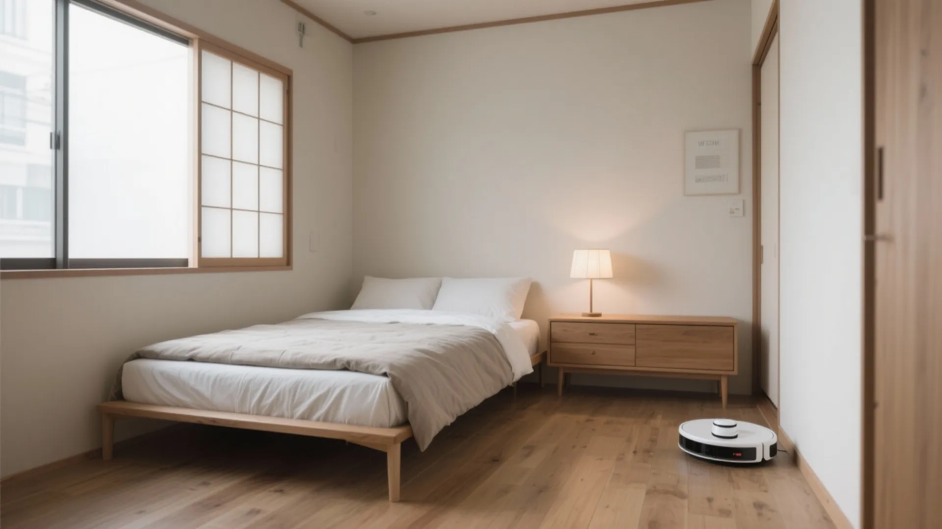 Tips 5: ベッド周りは“片側寄せ”で通路をつくる—東京小戸型での間取り術