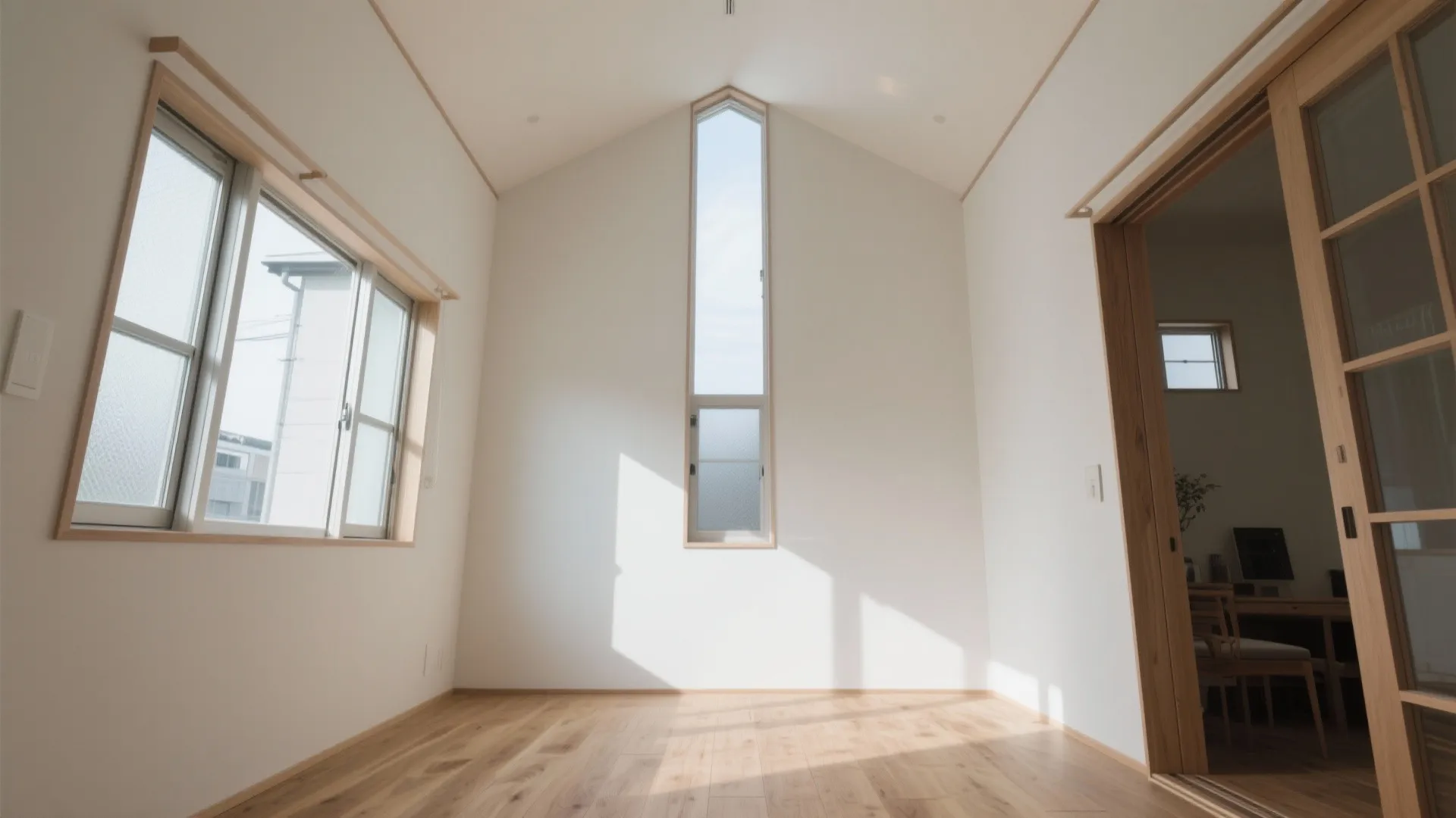 東京の小さな平屋は“縦”で魅せる：天井高と窓で価格差以上の開放感（東京小戸型×採光）