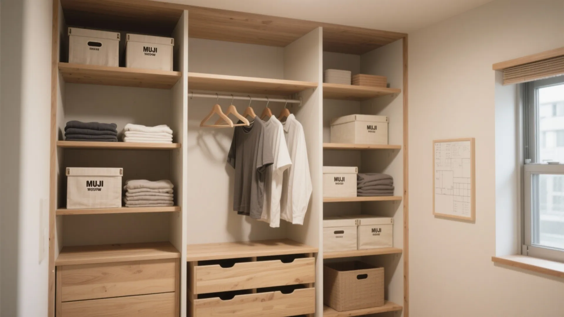 Tips 7: クローゼットは“枚数管理”が最強（東京小戸型×日式風格）