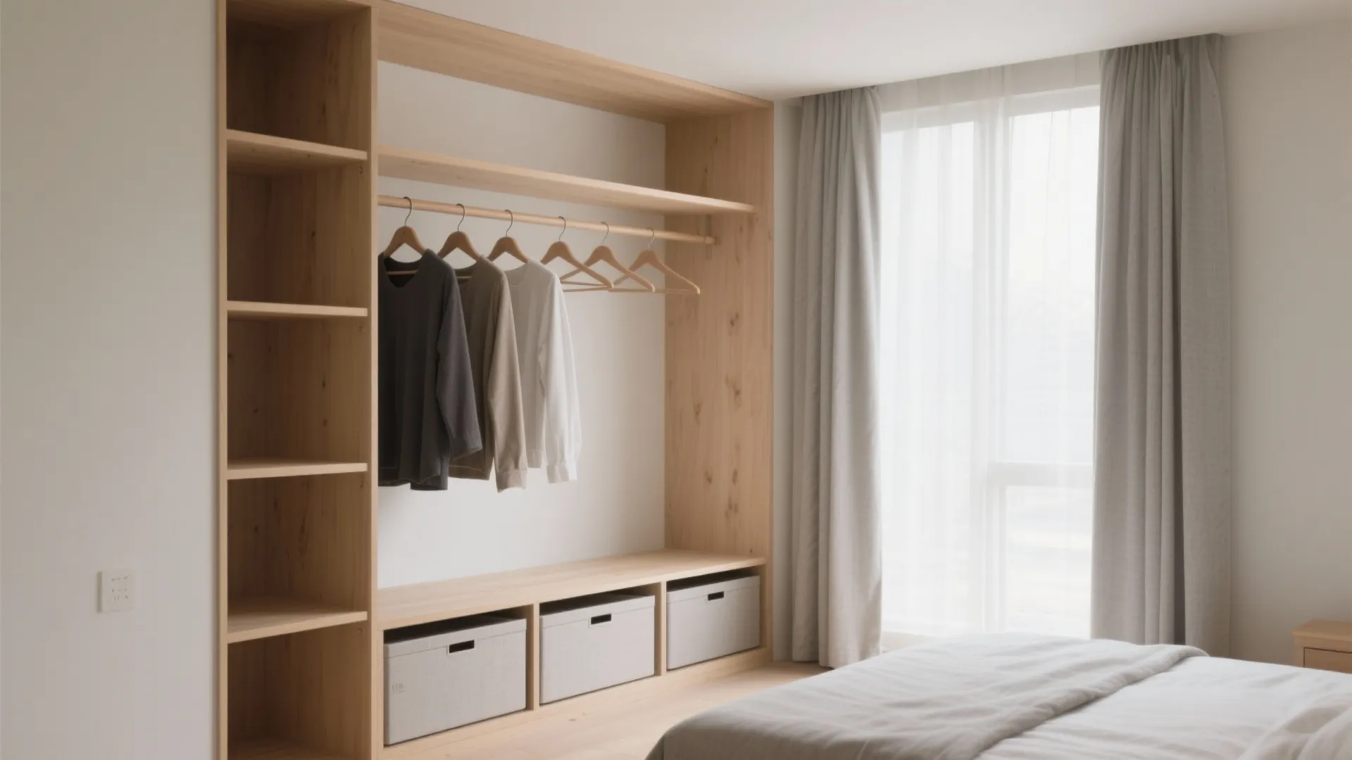 Tips 5: クローゼットが小さい東京の部屋は“見せる×隠す”を7:3で