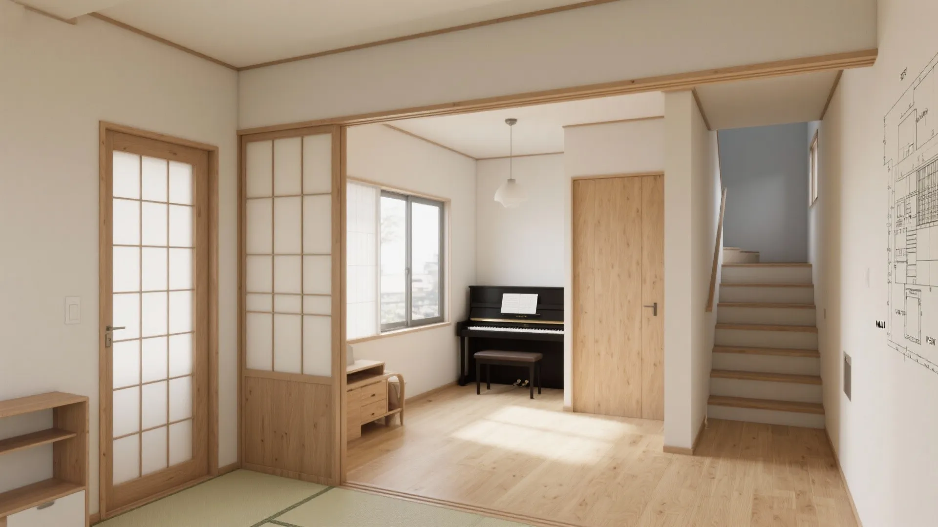 Tips 1: 東京小戸建の“音の抜け道”を読み解く動線と間取り計画（動線規模での防音）