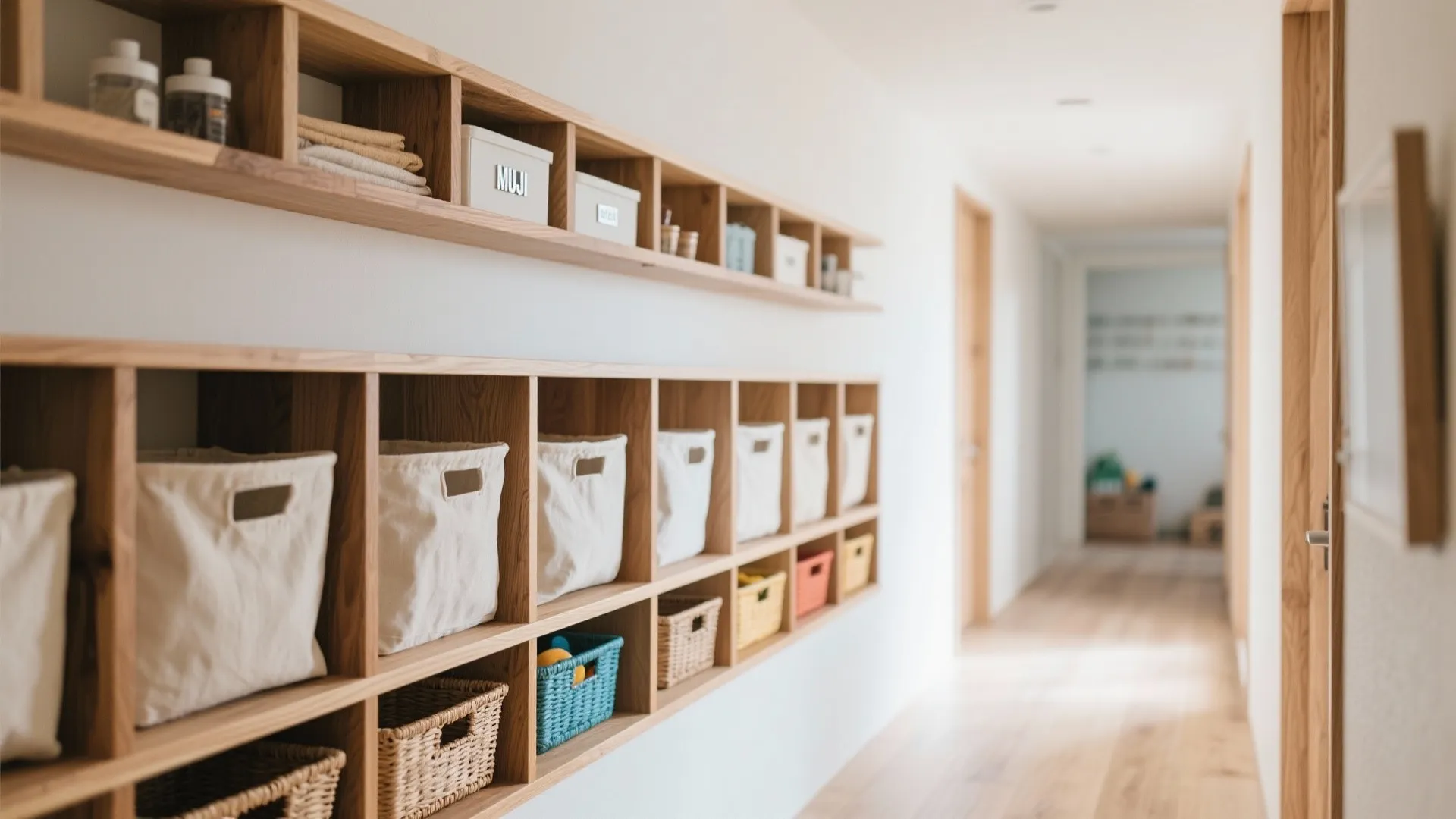 Tips 2: 多層化する収納で“取り出す人”を分ける（收纳技巧・日式風格）