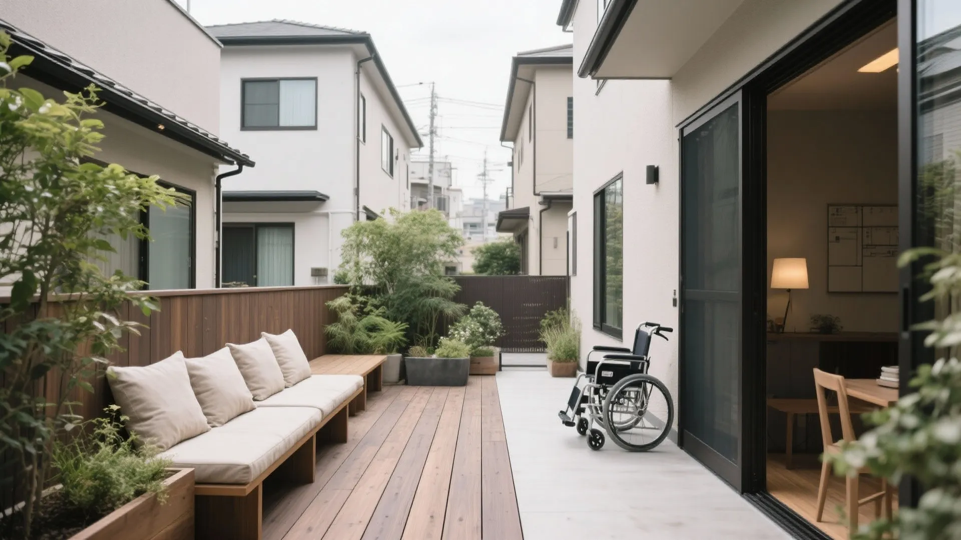 Tips 5: 共有は“外”に作る——テラス・中庭でつながる（日本都市でも可能）