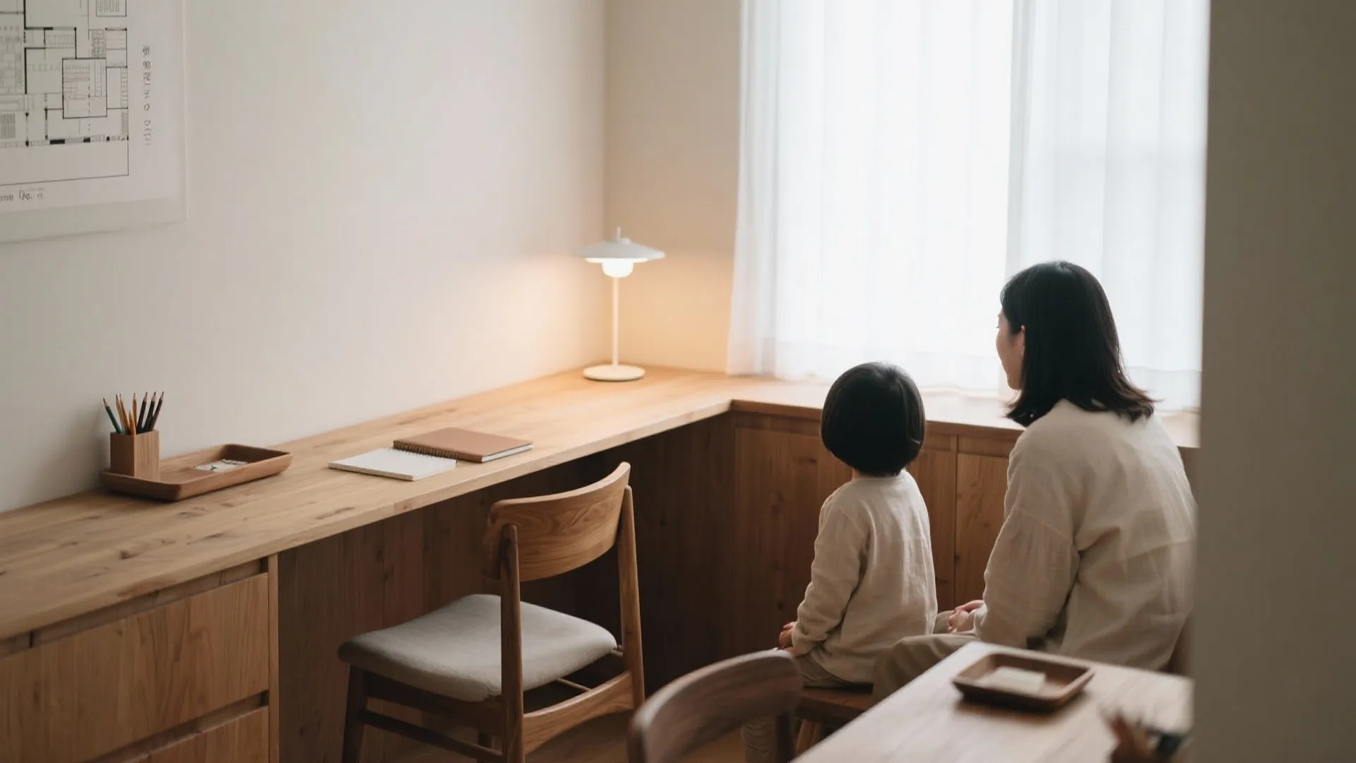 Tips 1: ダイニング一角を“学習ベース”にする（東京公寓デザイン）