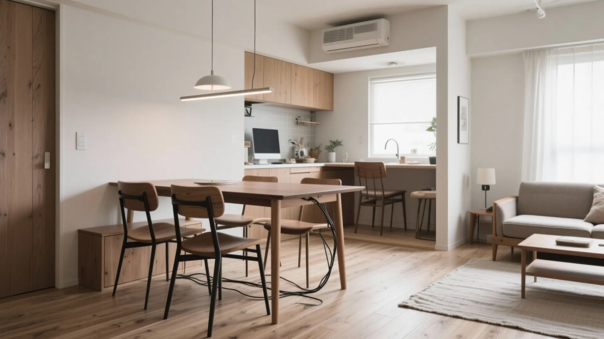 Tips 5: ダイニングを“多機能化”してリビングを軽くする｜東京小戸型の現実解