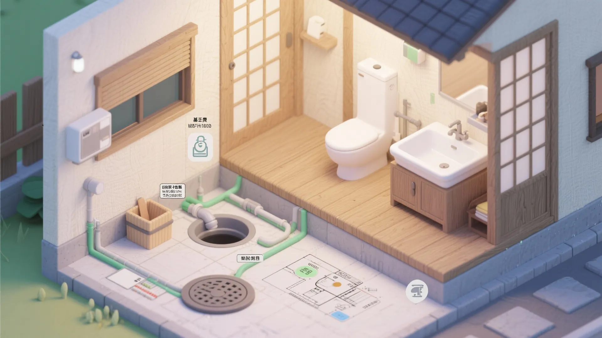 排水管高圧洗浄の料金相場を見抜く：基本料金＋延長メーター＋作業範囲