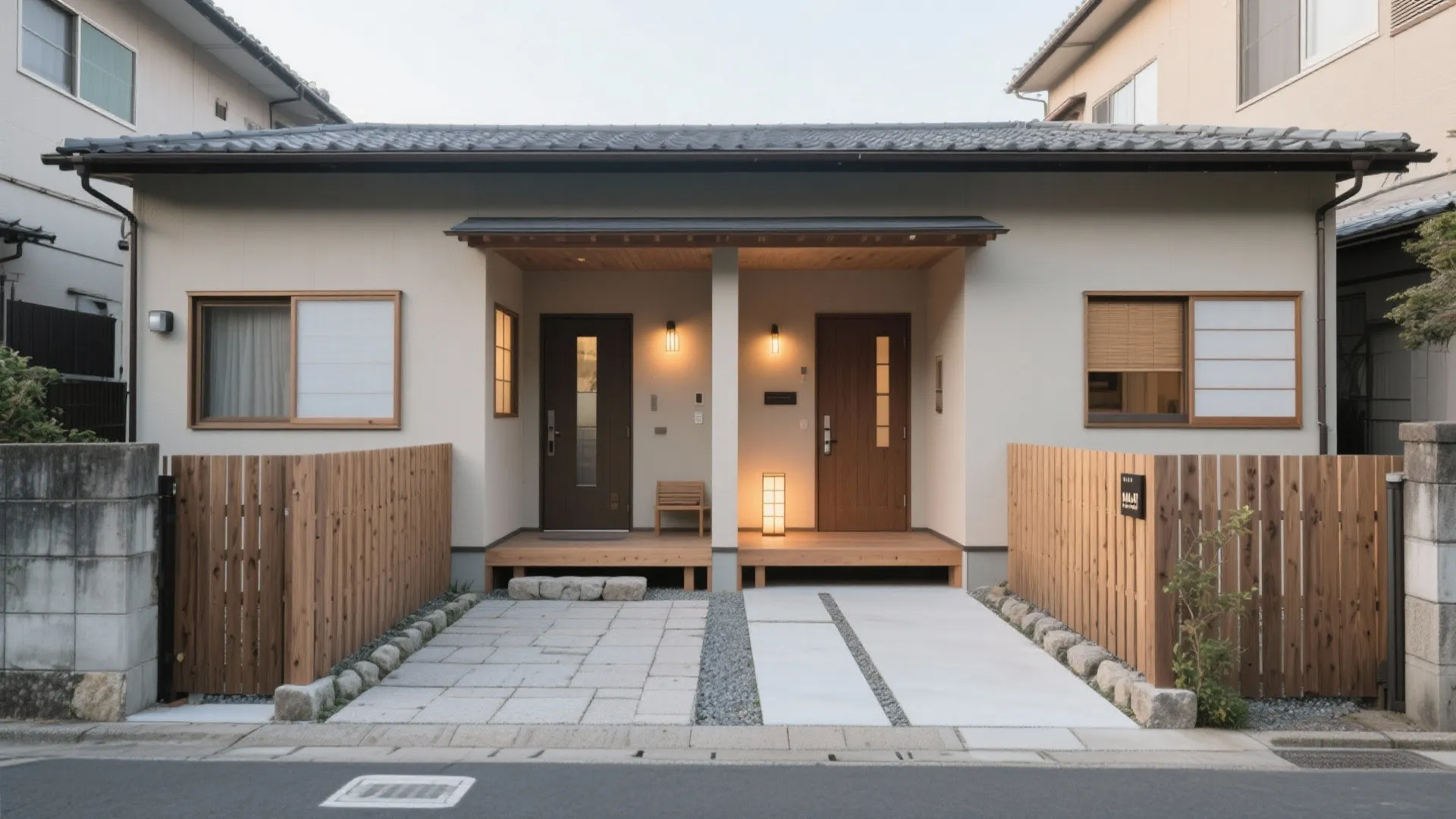 Tips 1: エントランスは二つ、気配の動線は一つ（東京小戸建の基本）