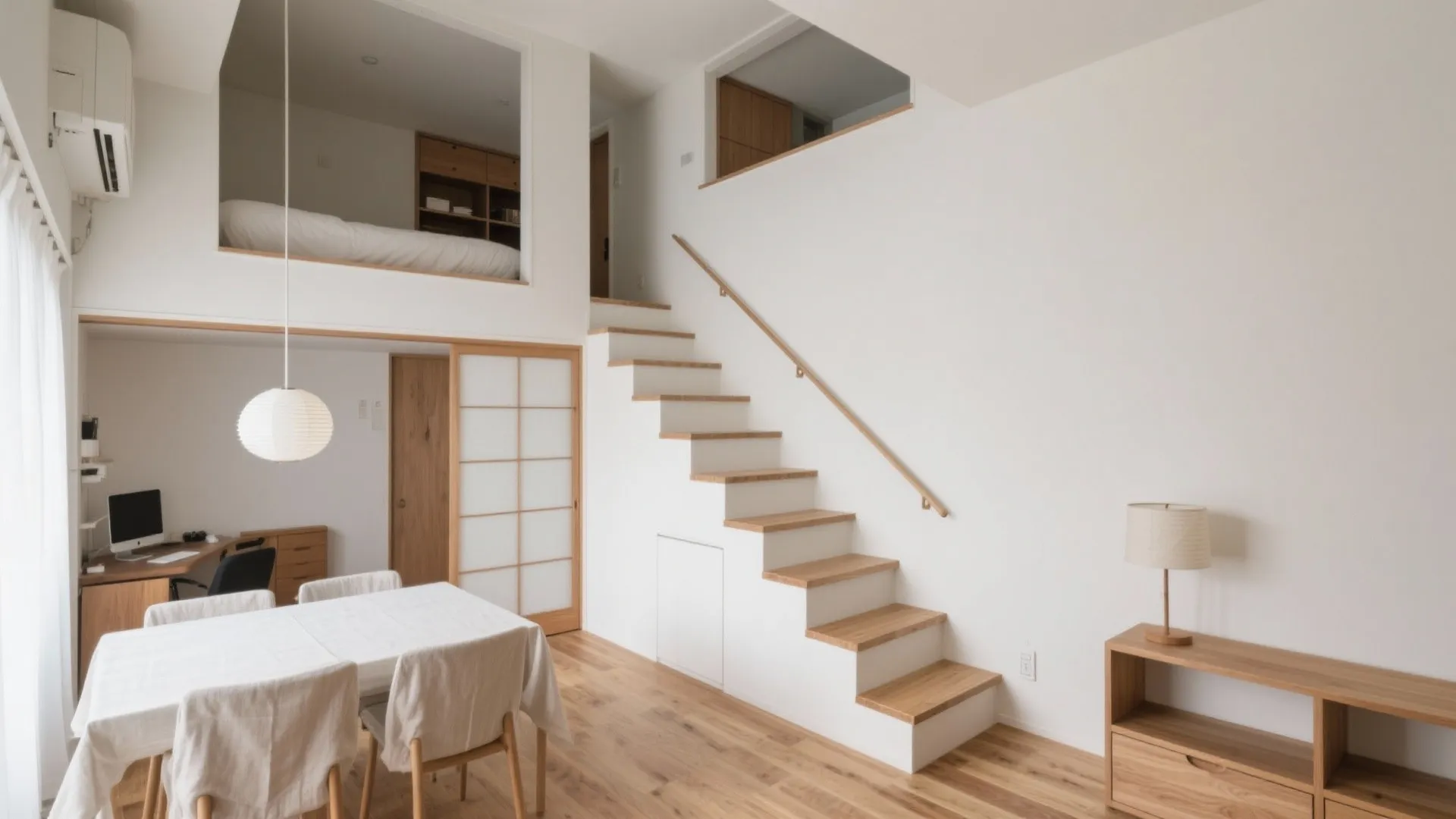 井土ヶ谷駅周辺で叶える中古マンションメゾネットの日本室内デザイン5選: 東京の小戸型でも“縦の余白”を活かす。井土ヶ谷駅近くの中古メゾネットを、日式動線と収納で心地よく整える方法