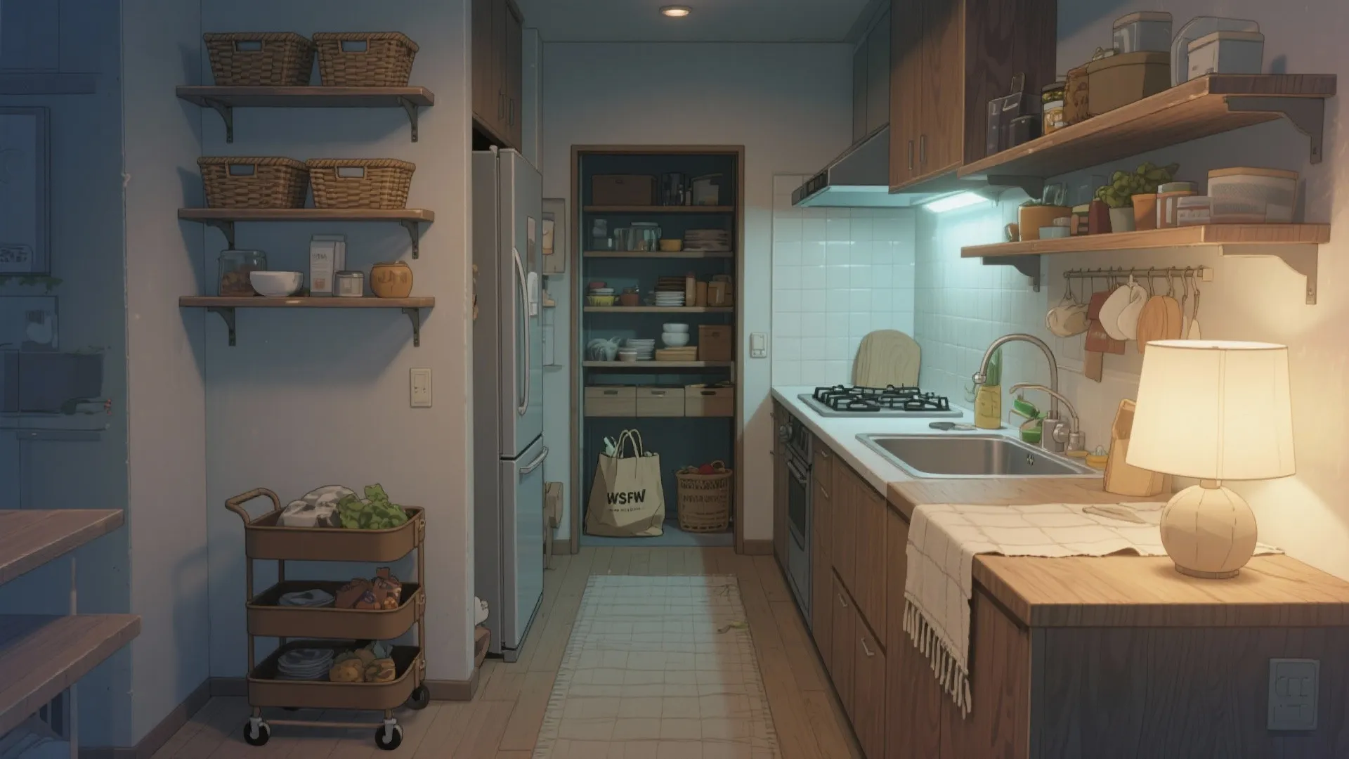 Tips 2: 玄関〜キッチンの“家事導線”を一本化（收納技巧・日式风格）