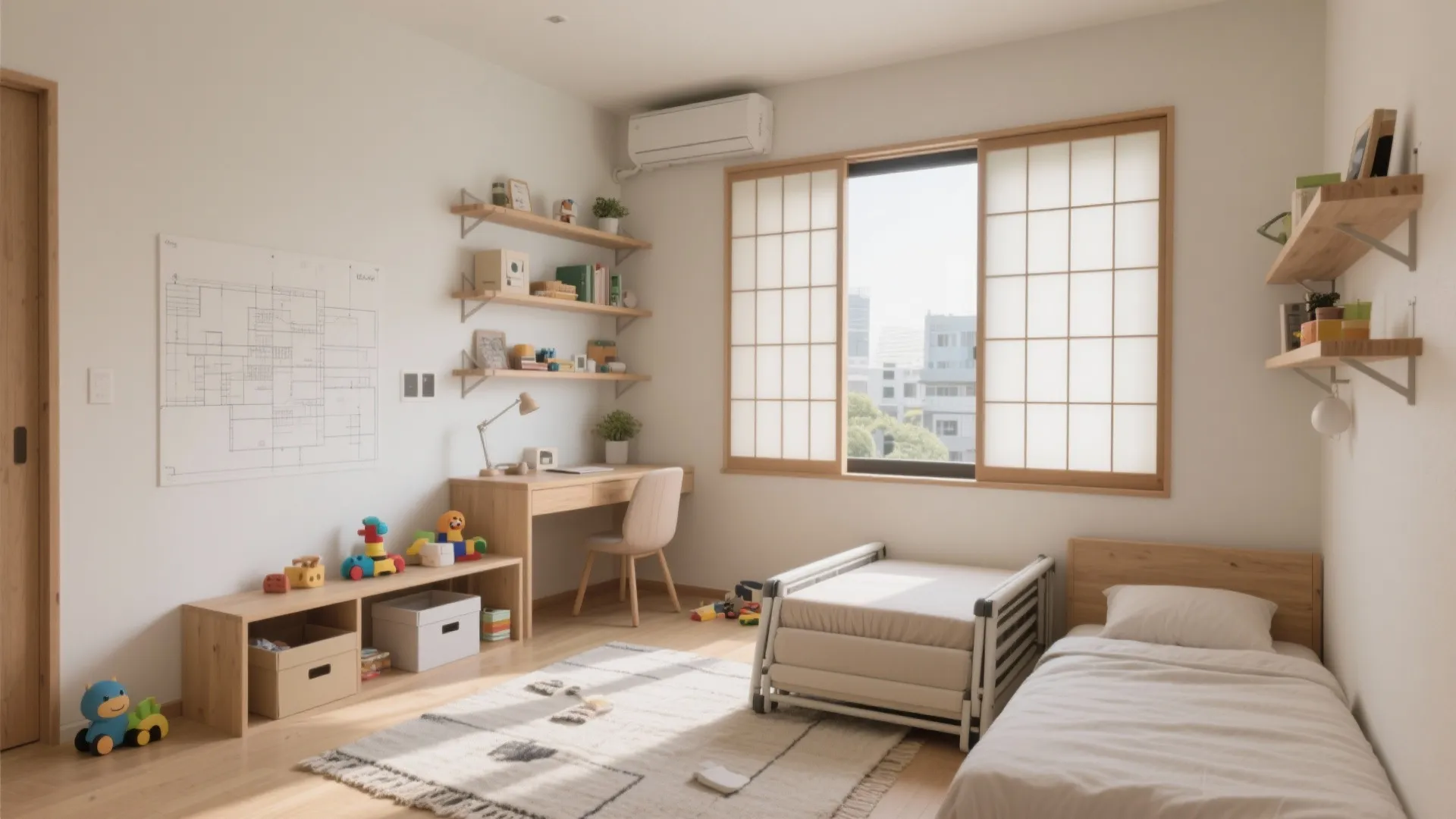 個室は“役割の重ねがけ”で余白を生む（東京小户型の学びを4LDKに応用）