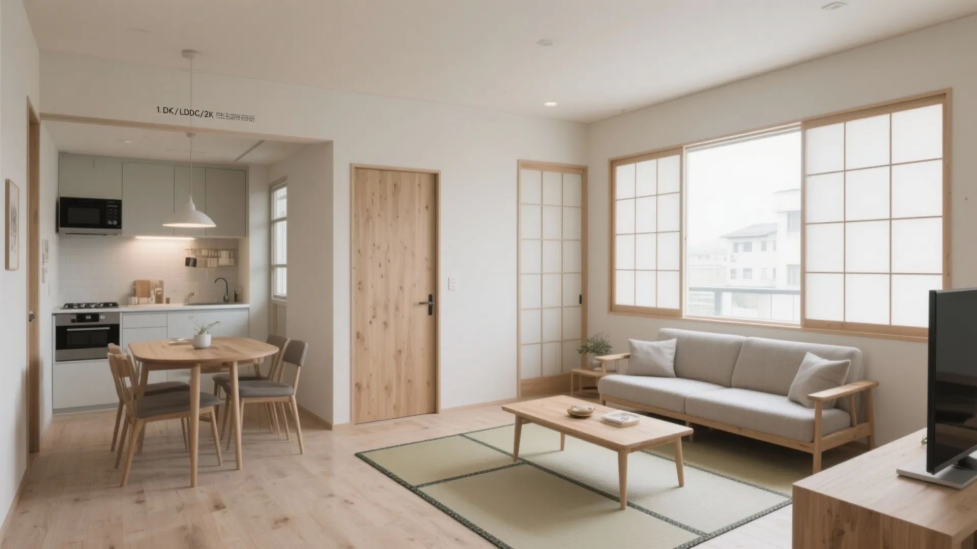 1. 間取りの基本定義を暮らしで読み解く（東京小户型）