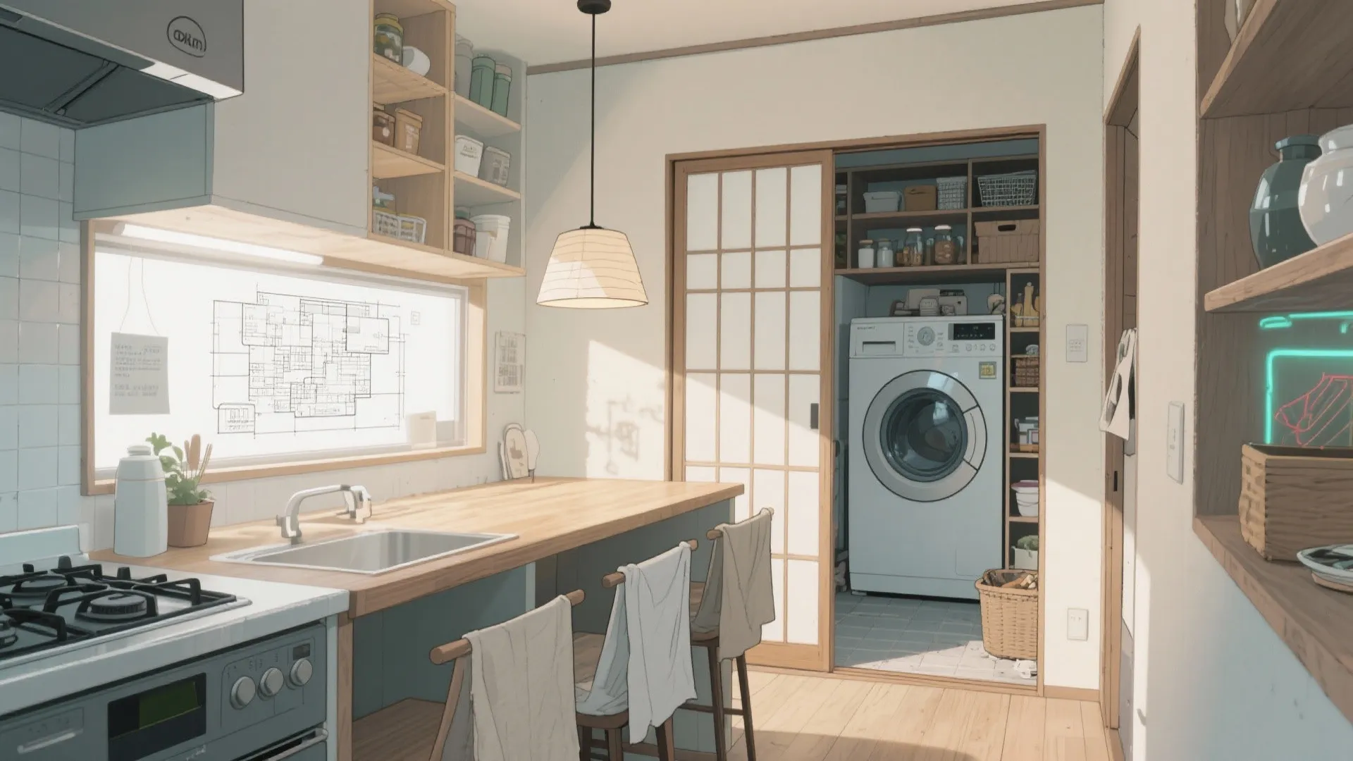 5LDKを詰め込まない：日常優先の動線設計（動線規格×日式風格）