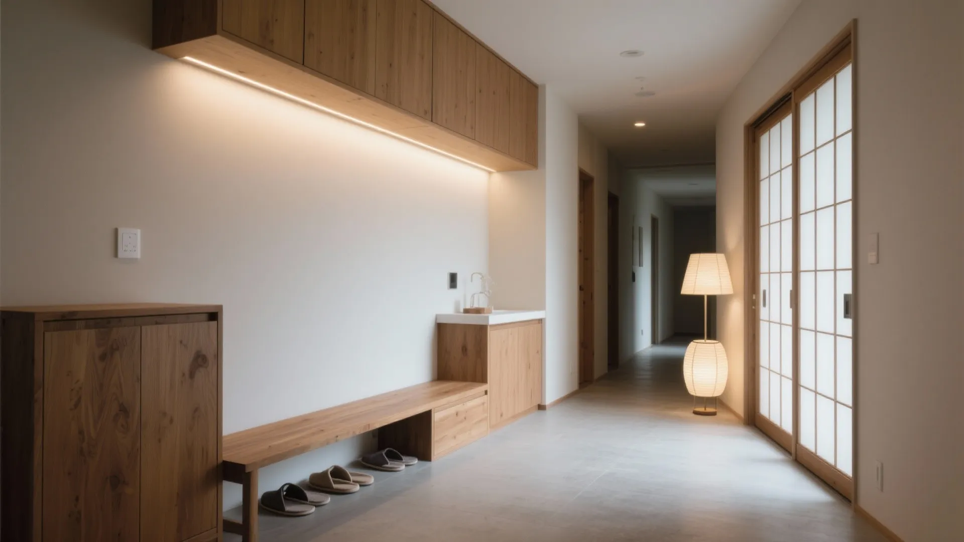 Tips 5: 玄関と廊下に“余白”を作る（日式風格／東京小戸型）