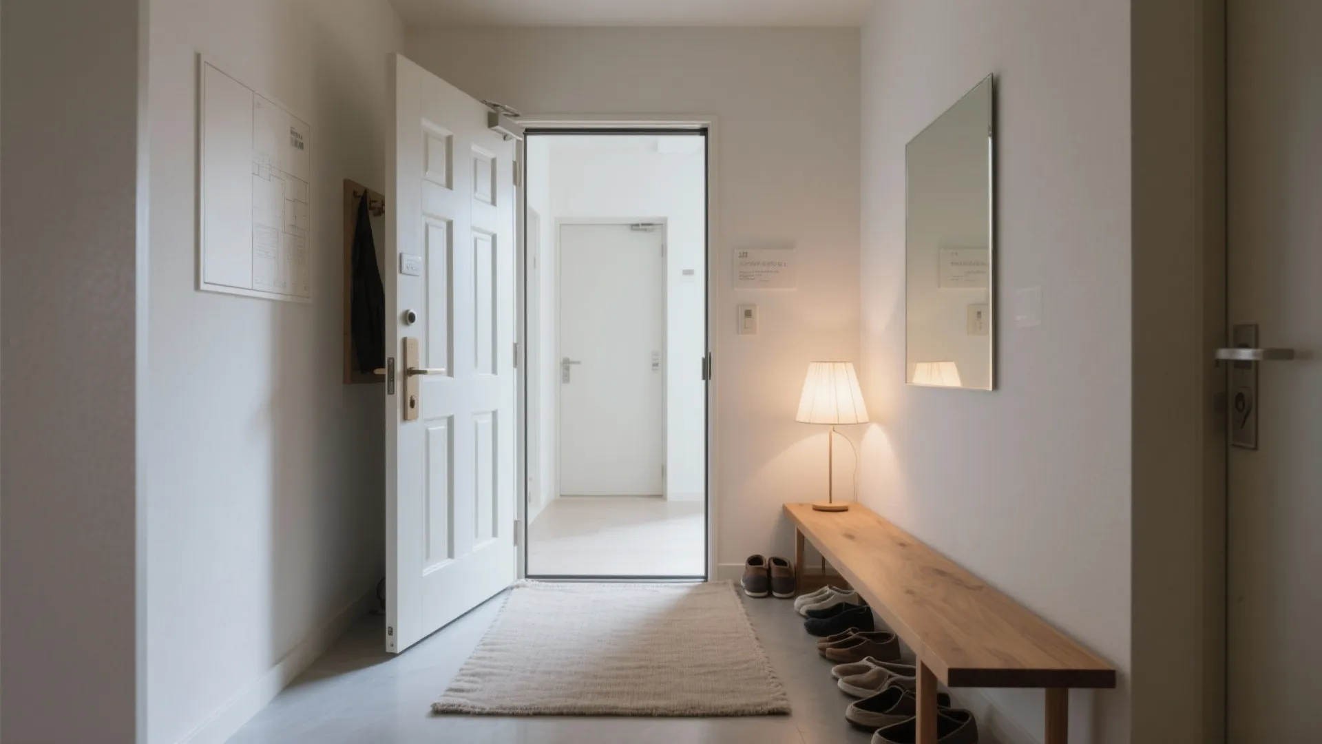 Tips 1: 玄関ドアの開き方と動線を再設計（動線規格×東京小戸型）