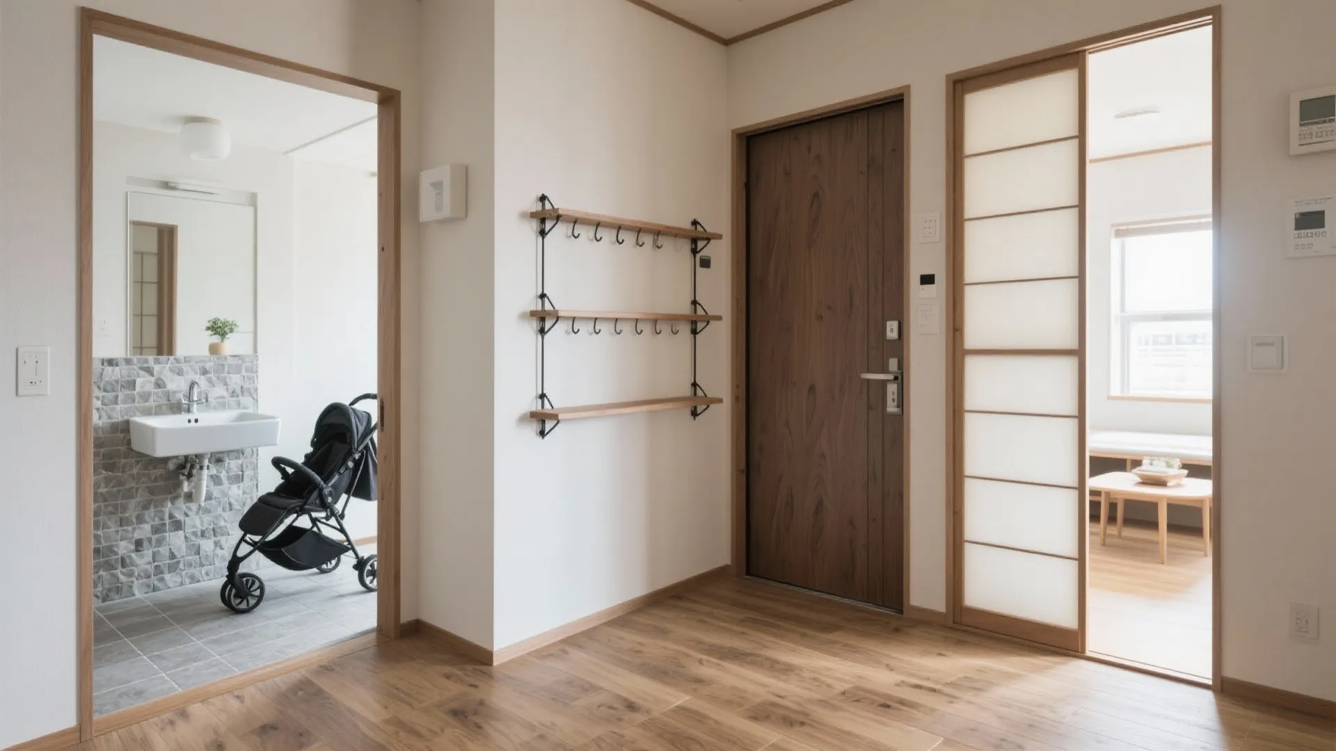 Tips 1: 玄関〜LDKを一筆書きにする動線計画（東京小戸型×動線規範）