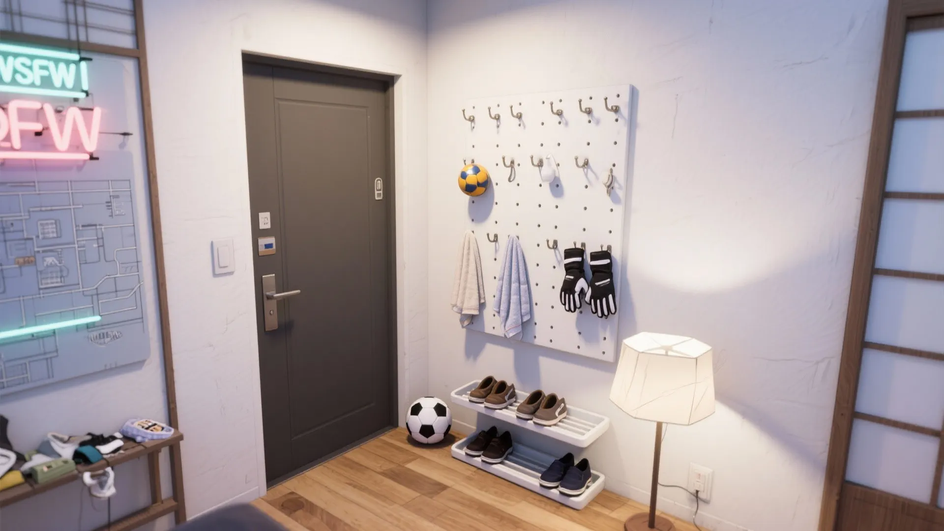 Tips 1: 玄関に“縦ライン収納”を作る（東京小戸型・動線設計）