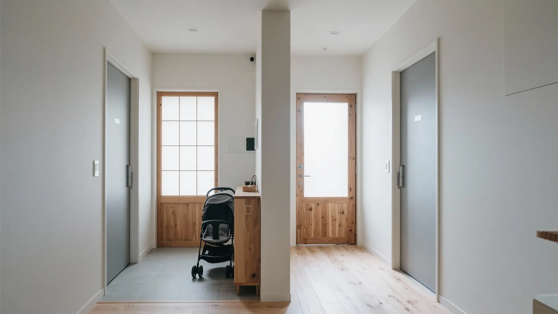 Tips 1: 玄関は1つ、生活動線は2本に分ける（東京の二世帯に効く動線計画）