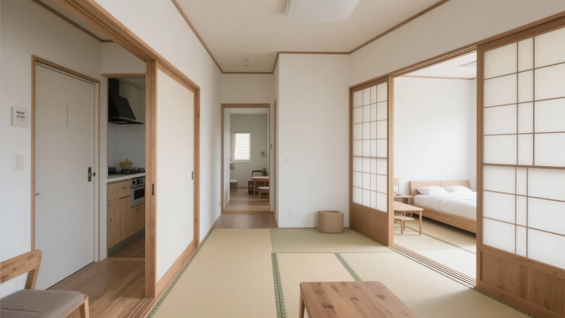 Tips 1: 抜けをつくる動線計画（動線計画・東京小戸型）