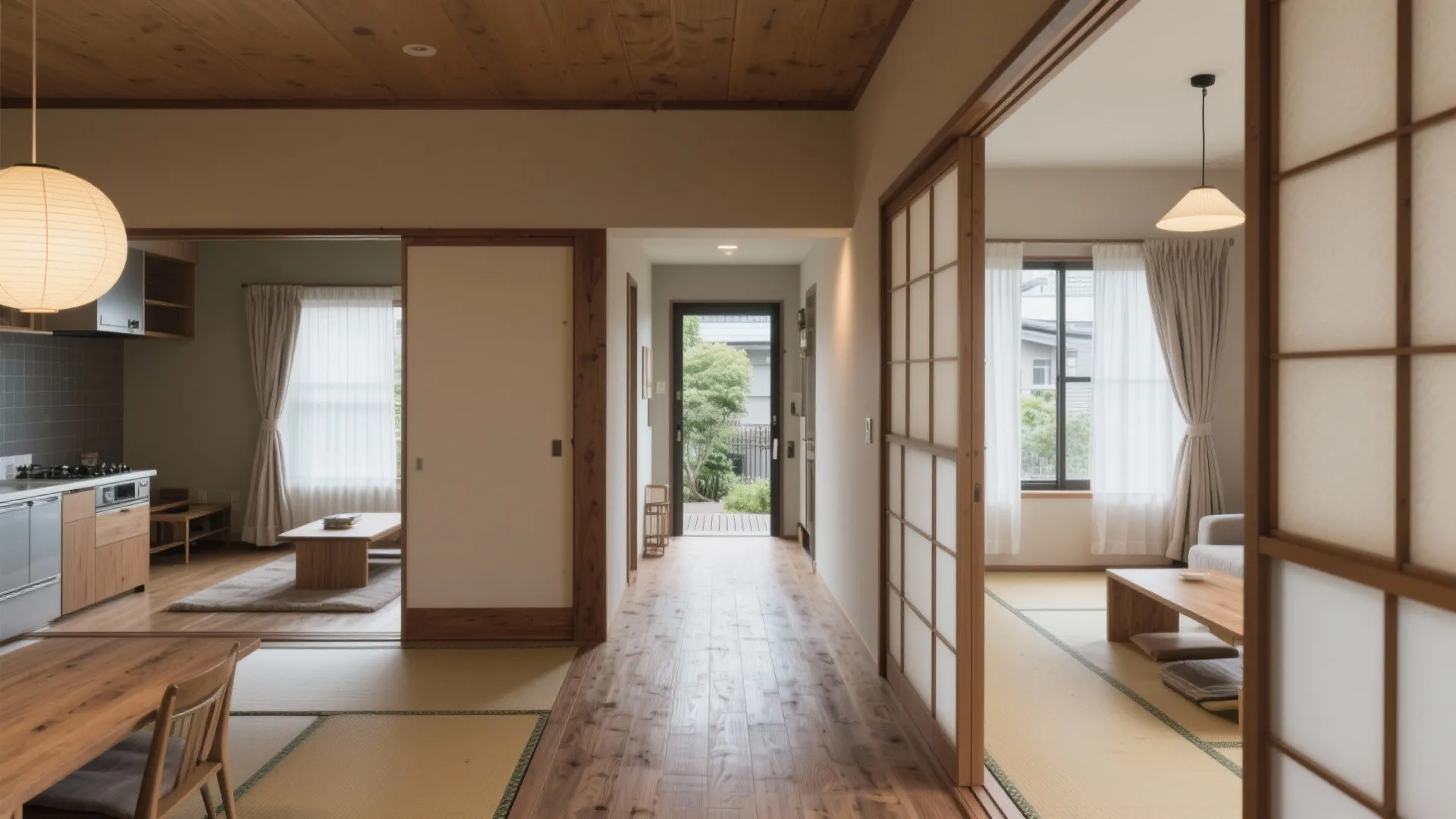 Tips 1: 平屋の二世帯は「水平分離」で暮らしを整える（東京小戸型・動線計画）