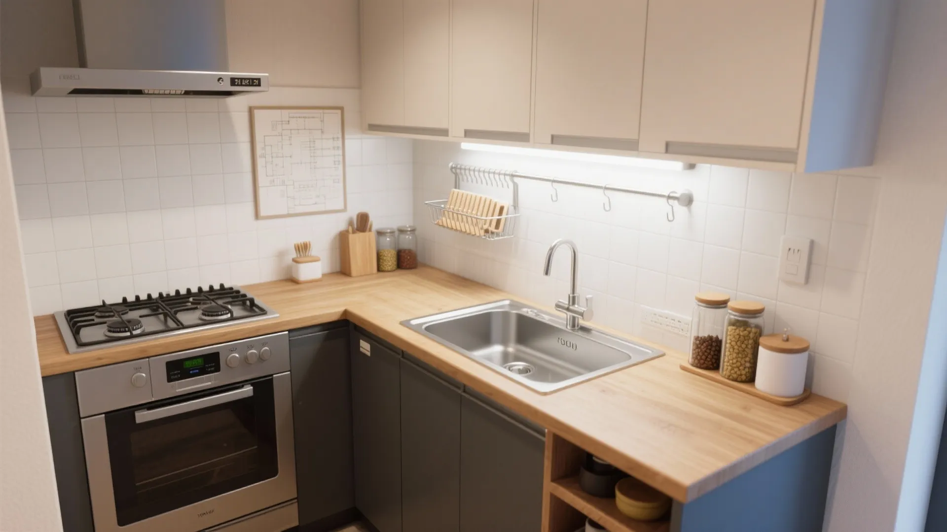 日本都市のキッチンを“作る・洗う・仕舞う”で分解