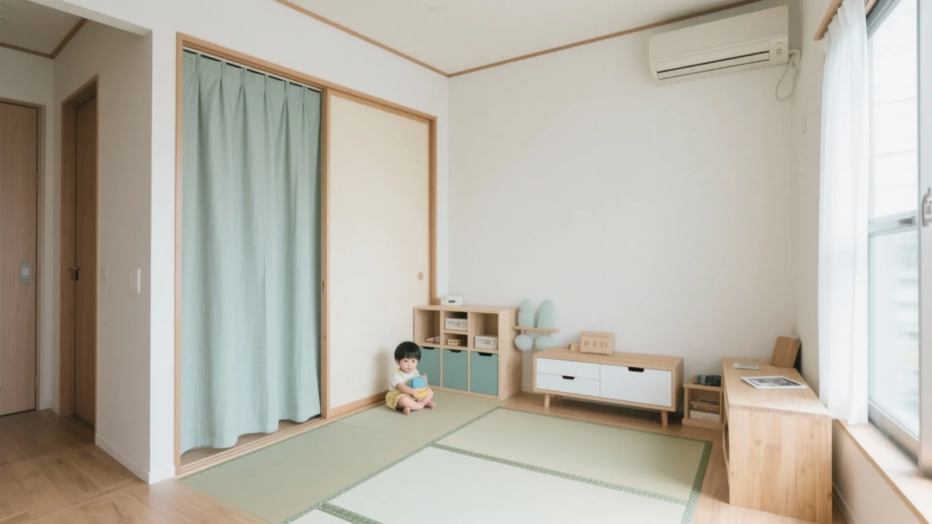 Tips 4: 子ども部屋は“可動境界”で成長に追従（东京小户型と動線规划）