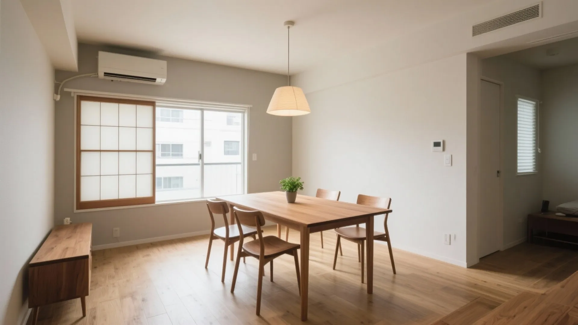 リビングの軸をつくる：東京公寓設計はテレビより会話中心に