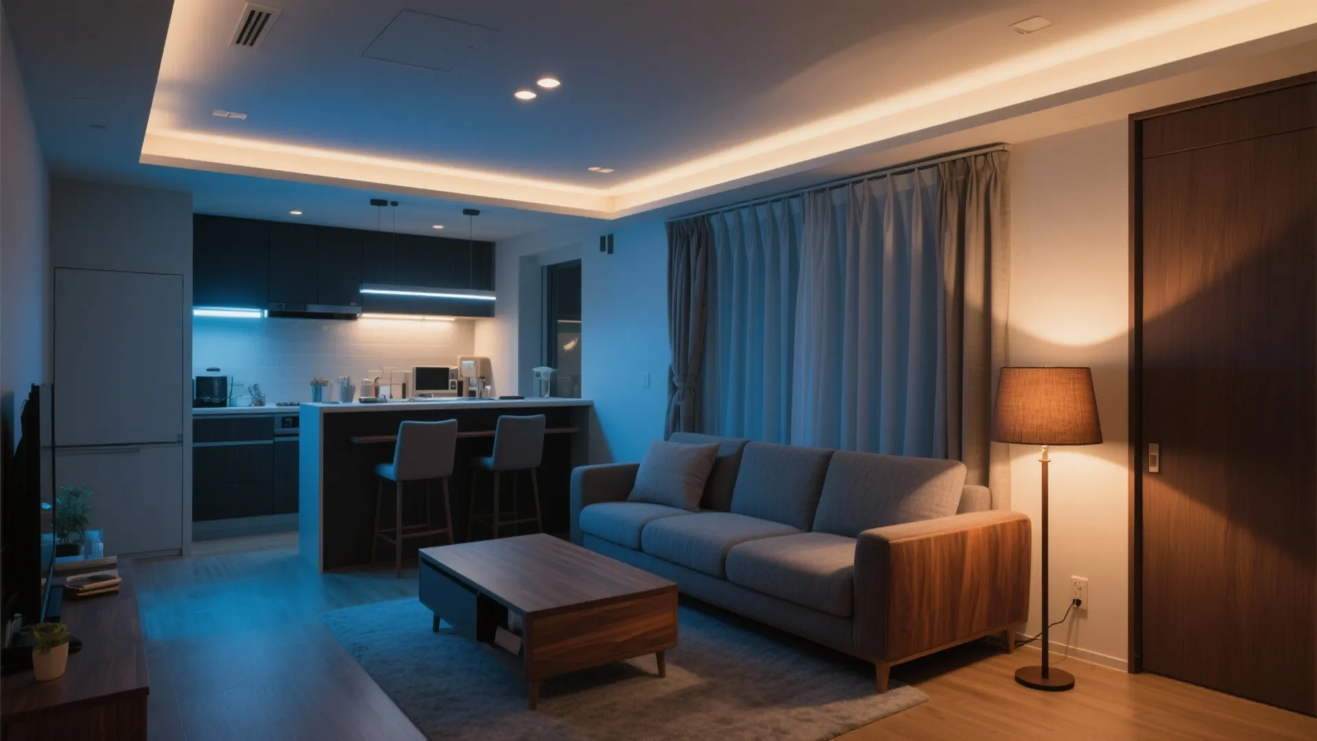 Tips 3: LDKは“3層の照明”で奥行きを出す（日式風格）