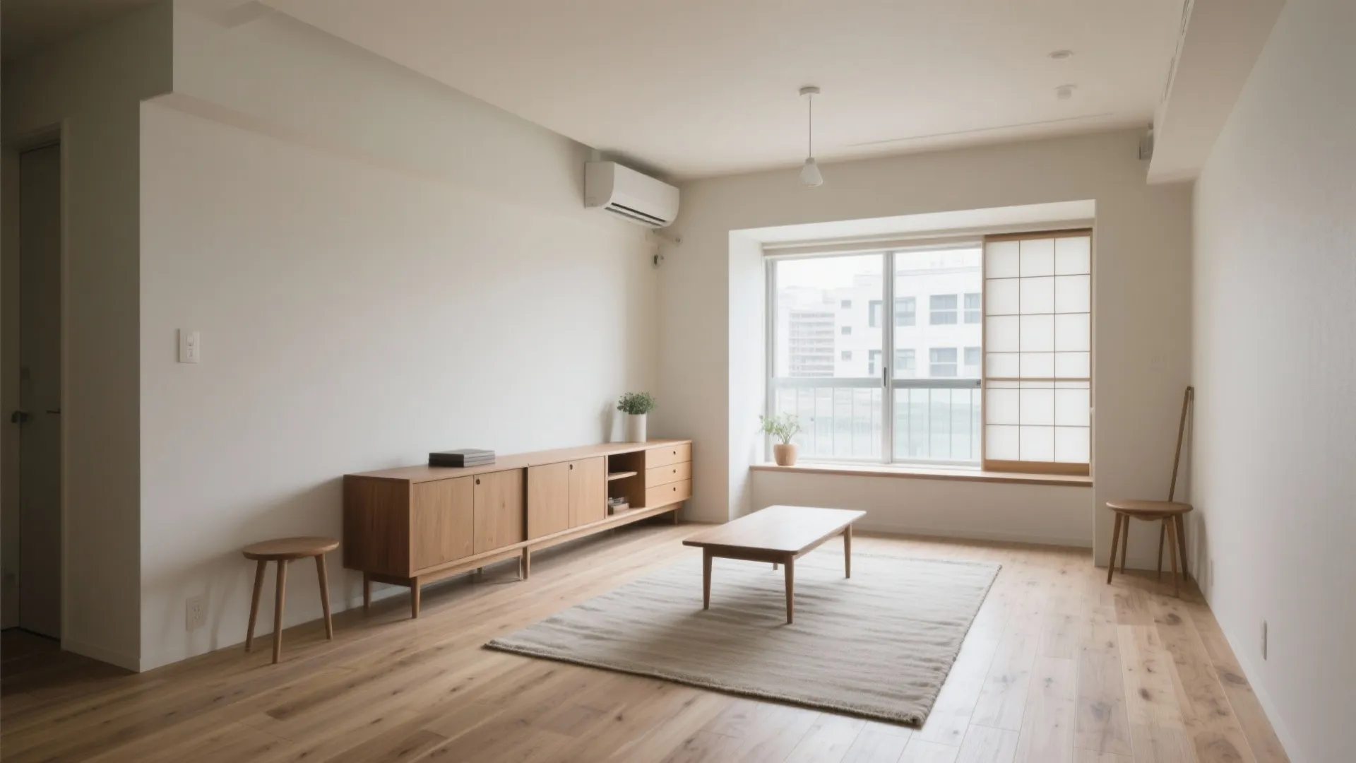 視線を最長に伸ばす“低い・抜ける”家具選び｜東京小戸型でも広く見える理屈