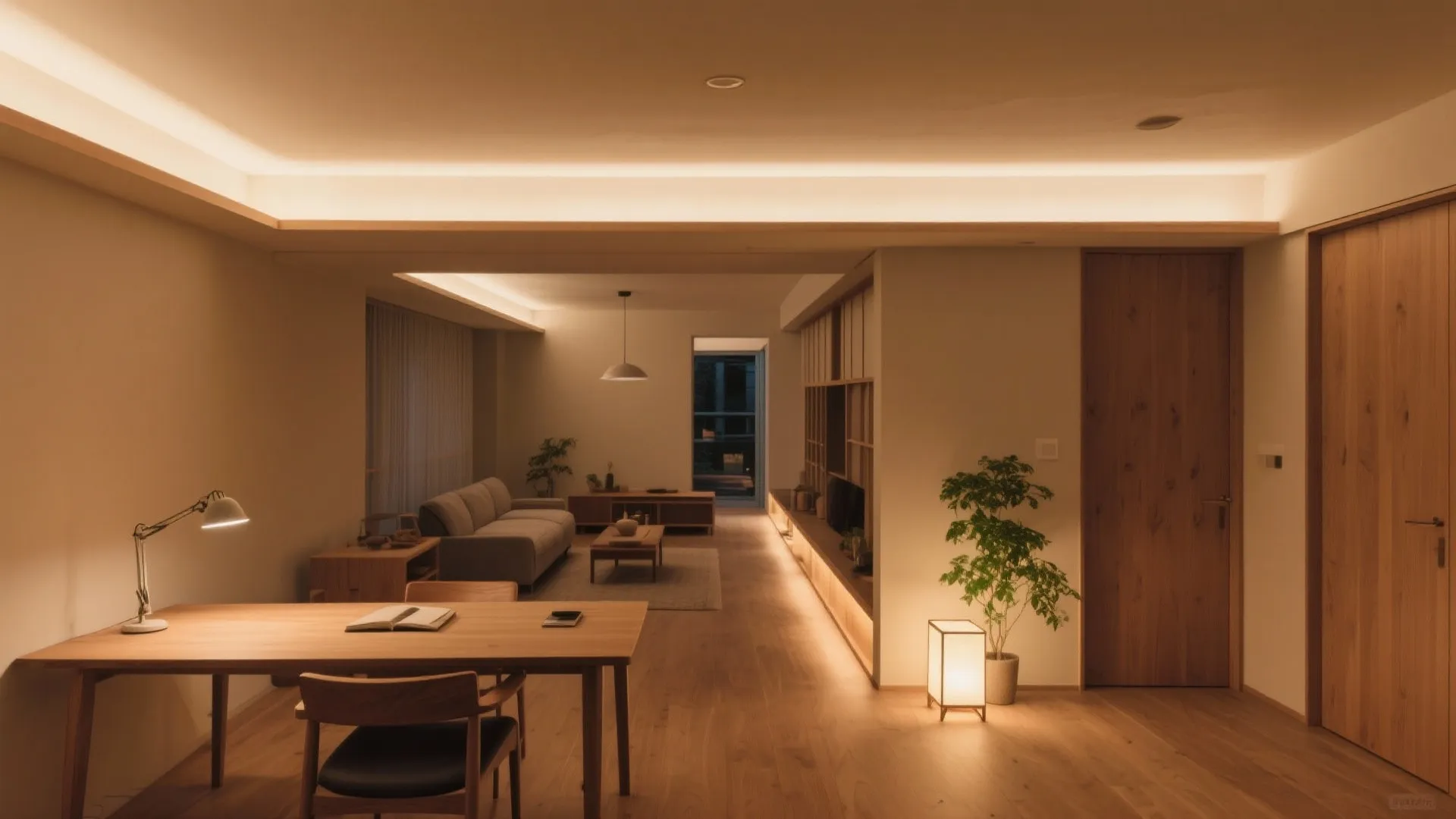 光は“3層”で設計｜縦長の奥まで明るさを届ける