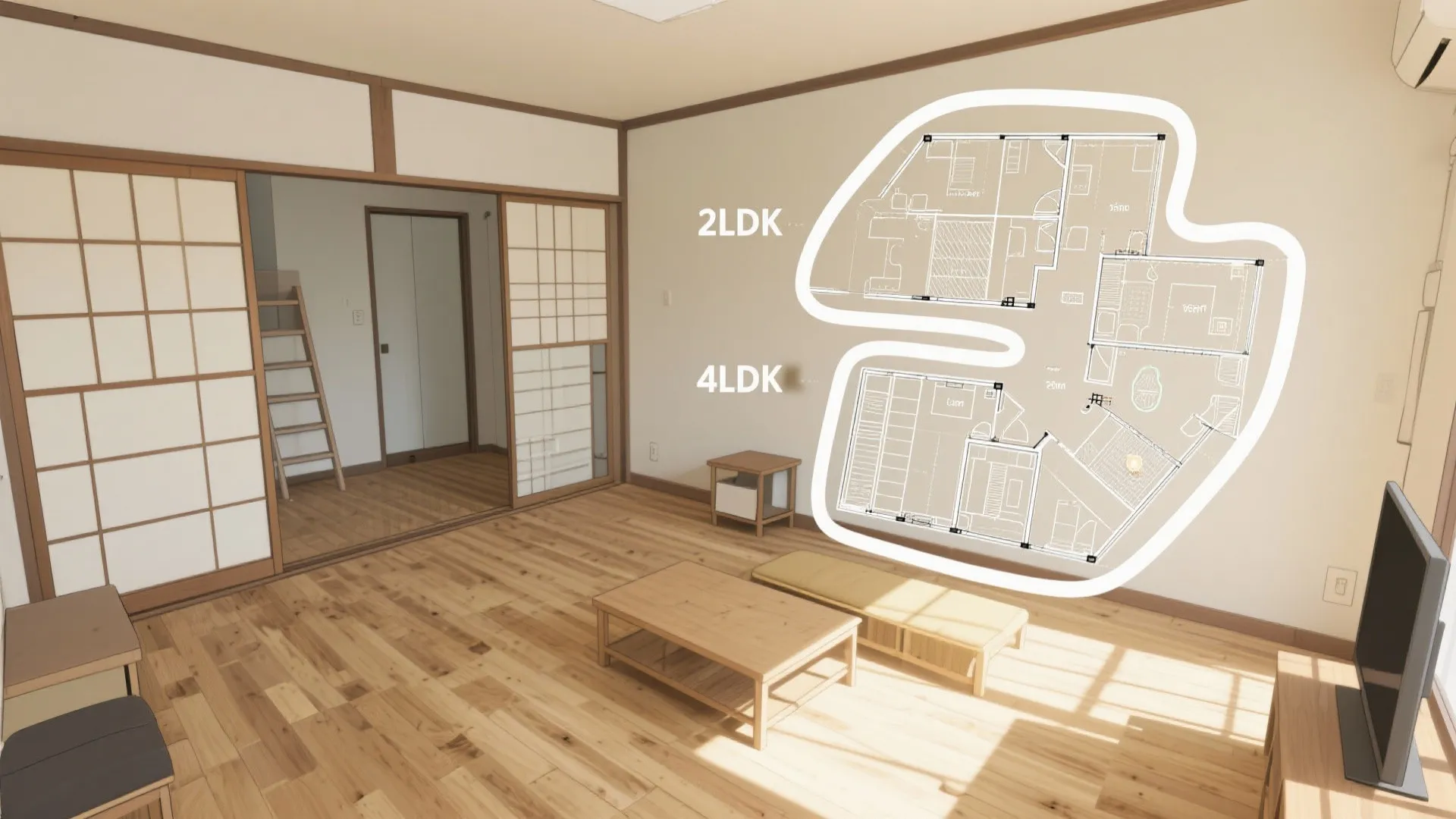 2LDKと4LDKの違いは「部屋数」だけでなく生活像：東京の小回り、家族構成、将来設計