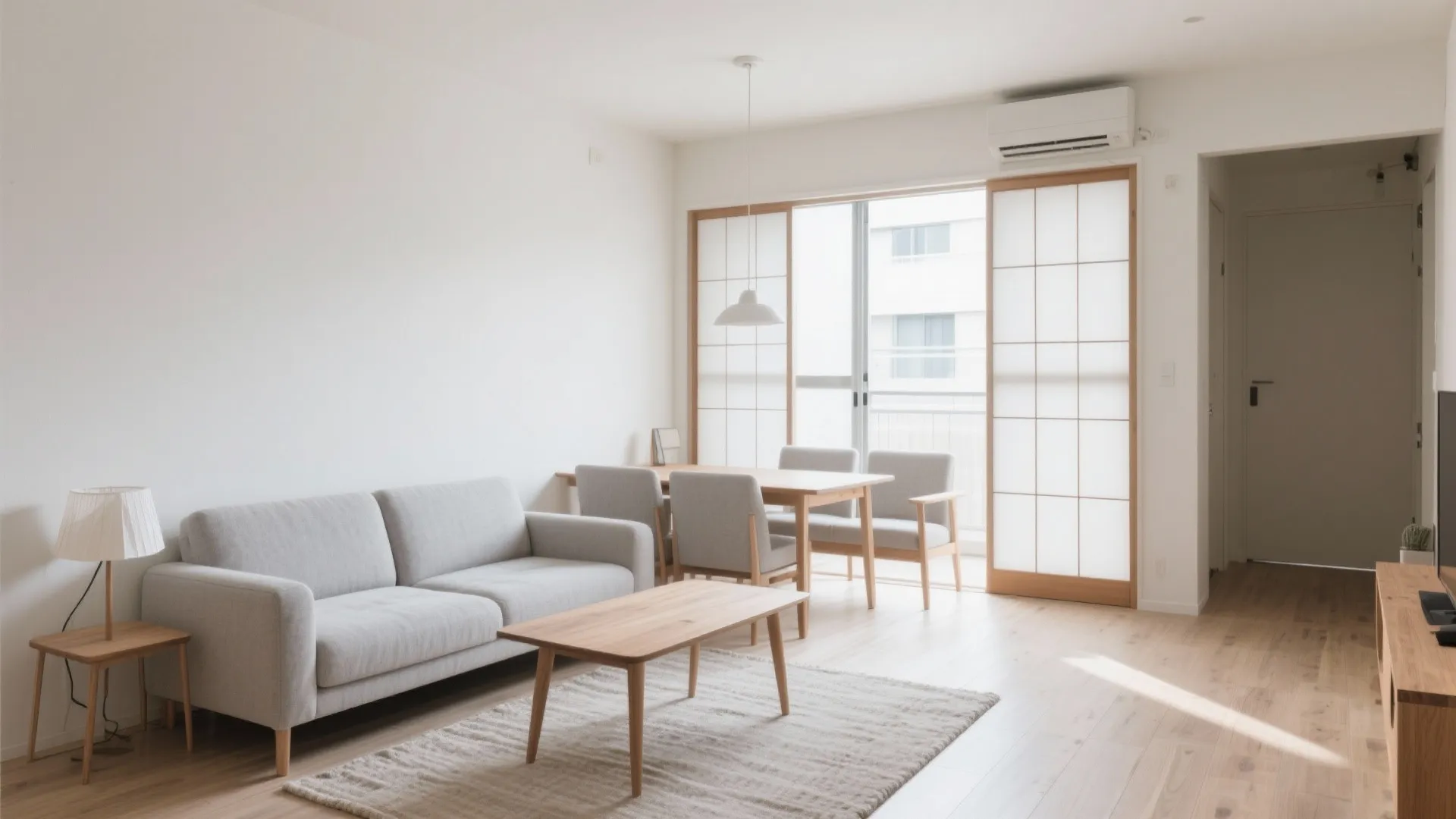 家具レイアウトと光の扱い：日式風格で“静けさ”を育てる（日本都市・東京小戸型）