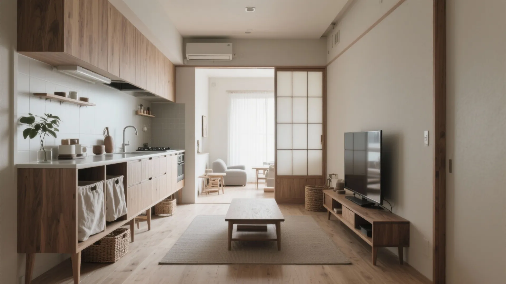 Tips 2: 収納は“線”で管理する｜東京小戸型の収納技巧