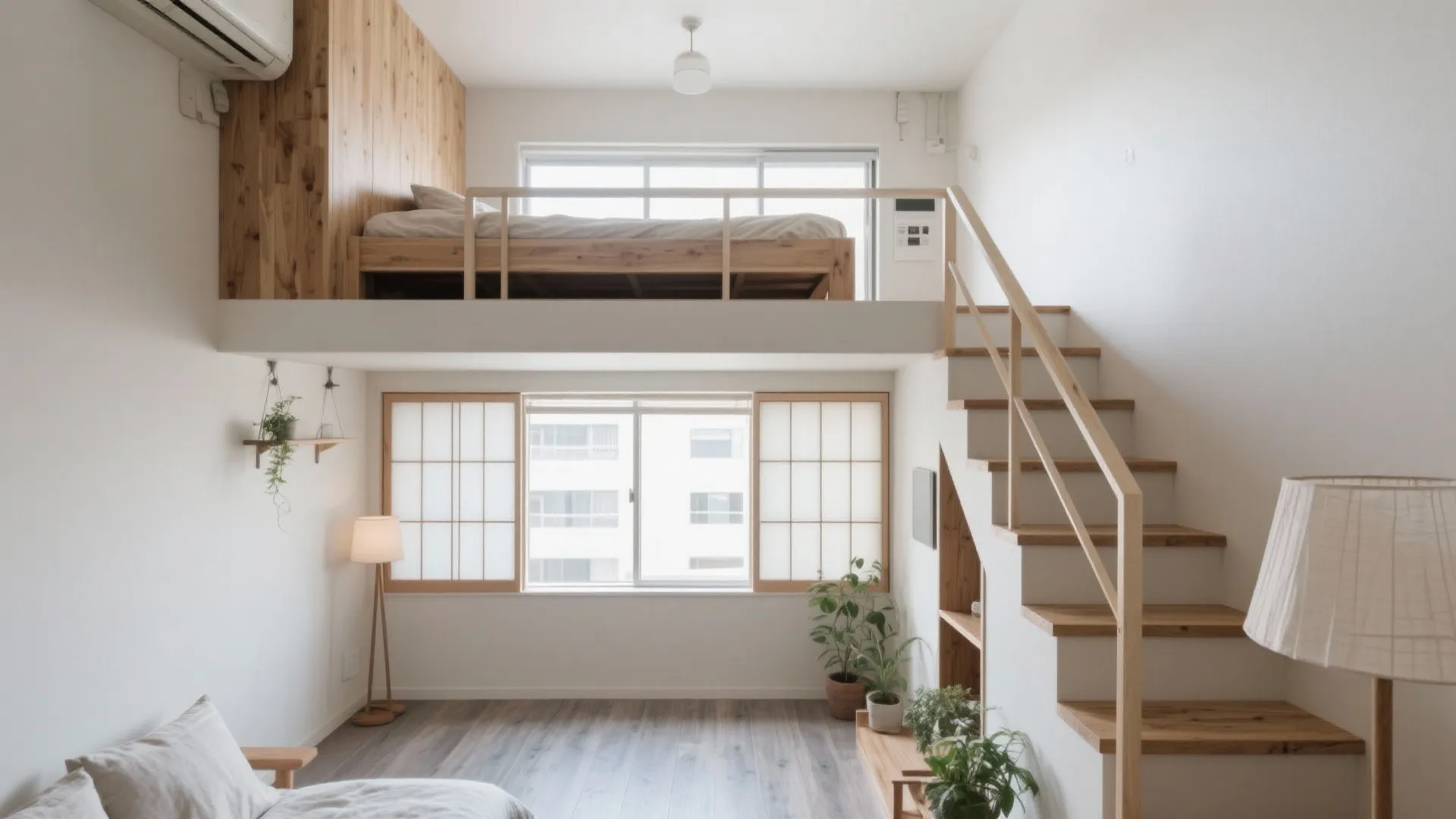 ロフト付きワンルームの風水デザイン8アイデア