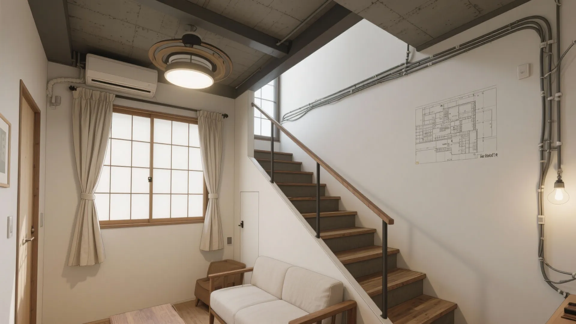 Tips 1: ロフトの“熱だまり”を抜く送風計画（東京小户型）