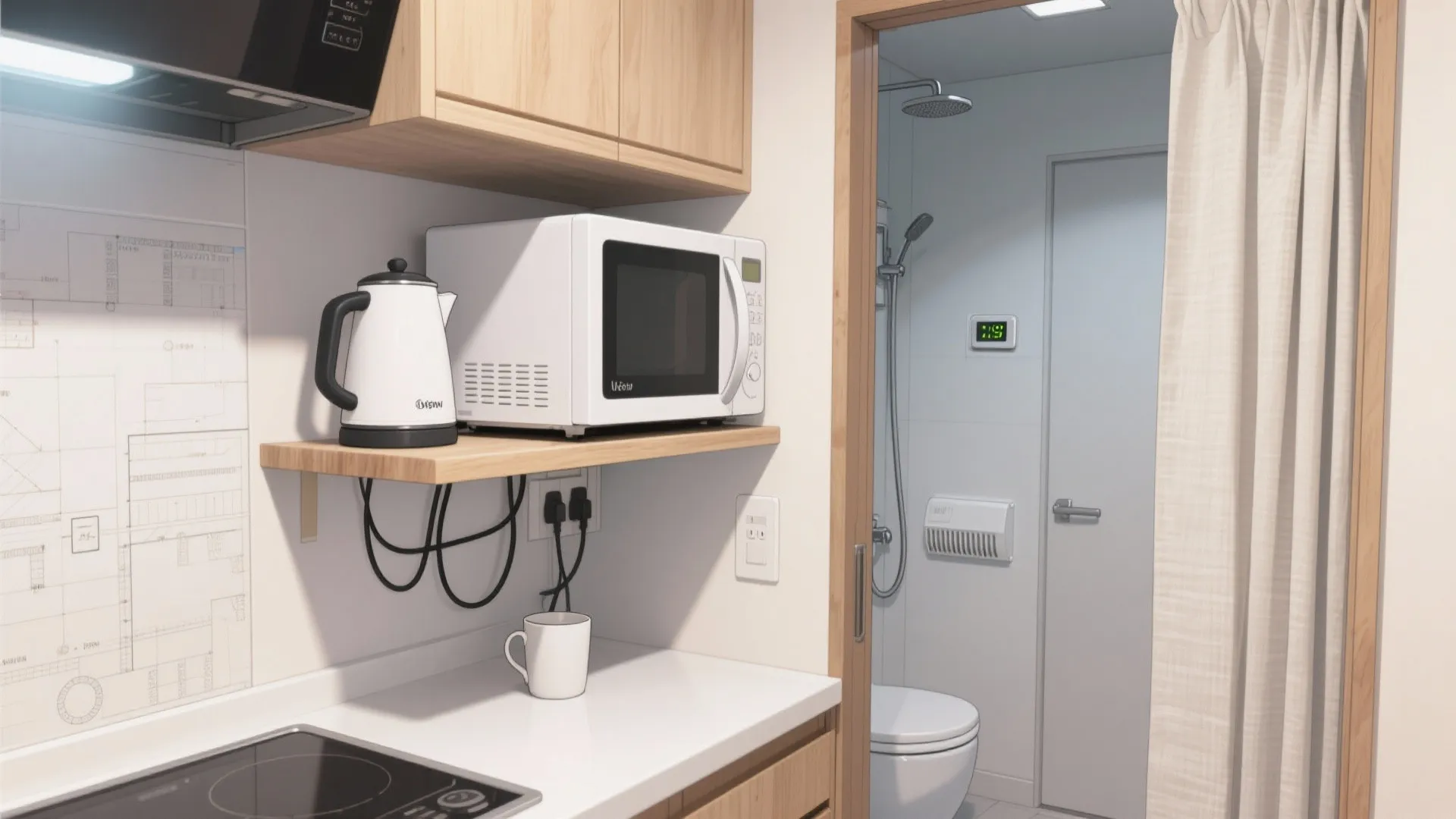 3. キッチンと水まわりは“熱のムダ”を断つ（收納技巧で時短も）