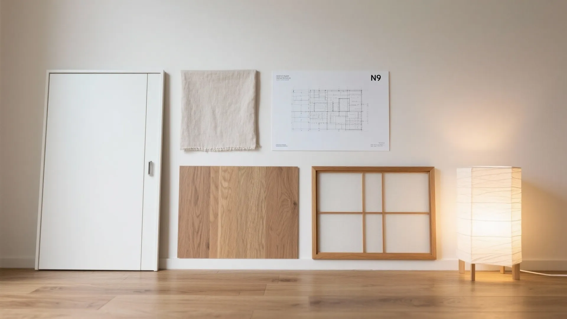 色と素材：3DKは温かさ、3Kは明度で広さを演出（日本都市の暮らしに合う）